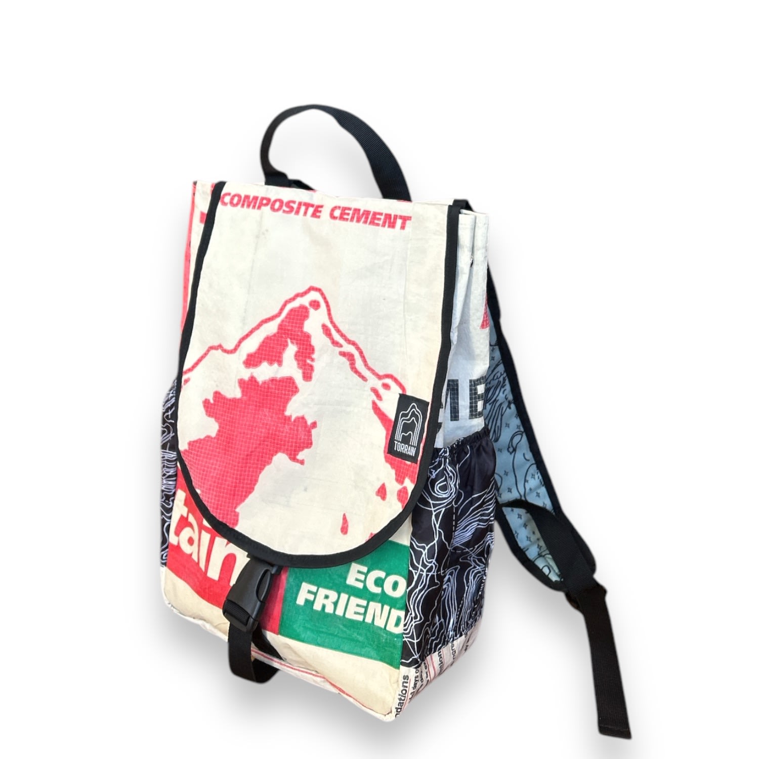 Torrain Recycled Bags Women's Red / Neutrals Mountain Venture Pack
