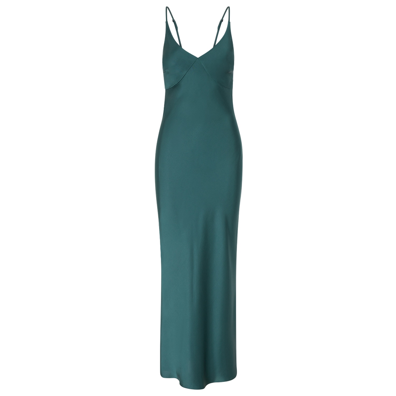 Women’s Slip Dress In Emerald Green Small Mykaftan