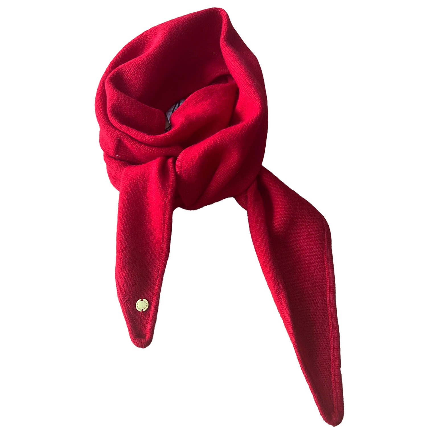 Women’s Ayla Small Neck Scarf In Soft Pure Cashmere, Red One Size Tirillm