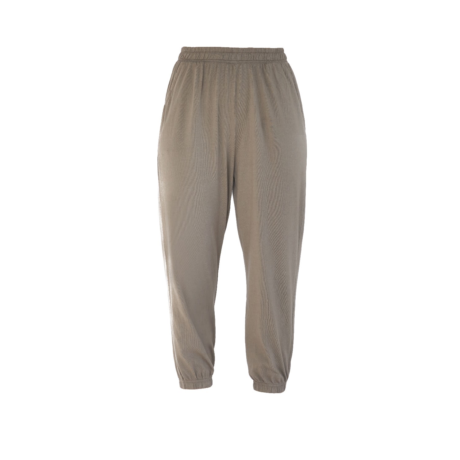 Women’s Neutrals Coral Capri Lounge Natural-Body Pant With Pockets In Alo Small Earth Body