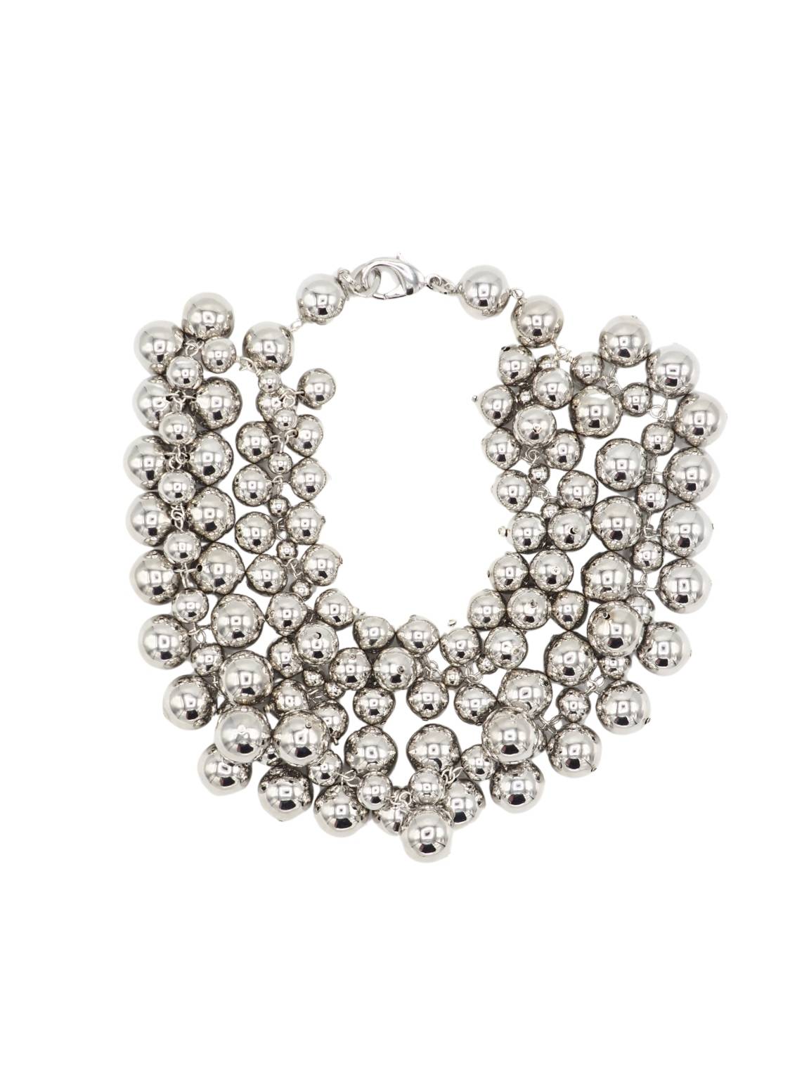 Sita Nevado Women's Maraca Necklace - Silver In Silver