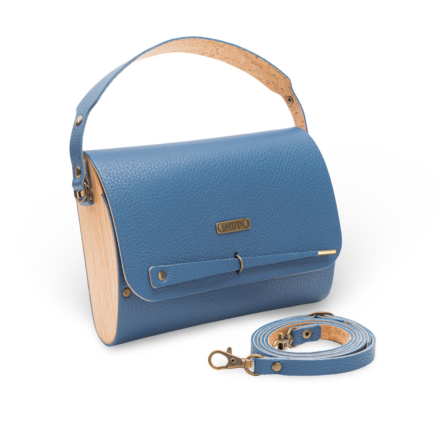 Mud - Manufacture Under Design Women's Blue Clutch - Ocean In Blue