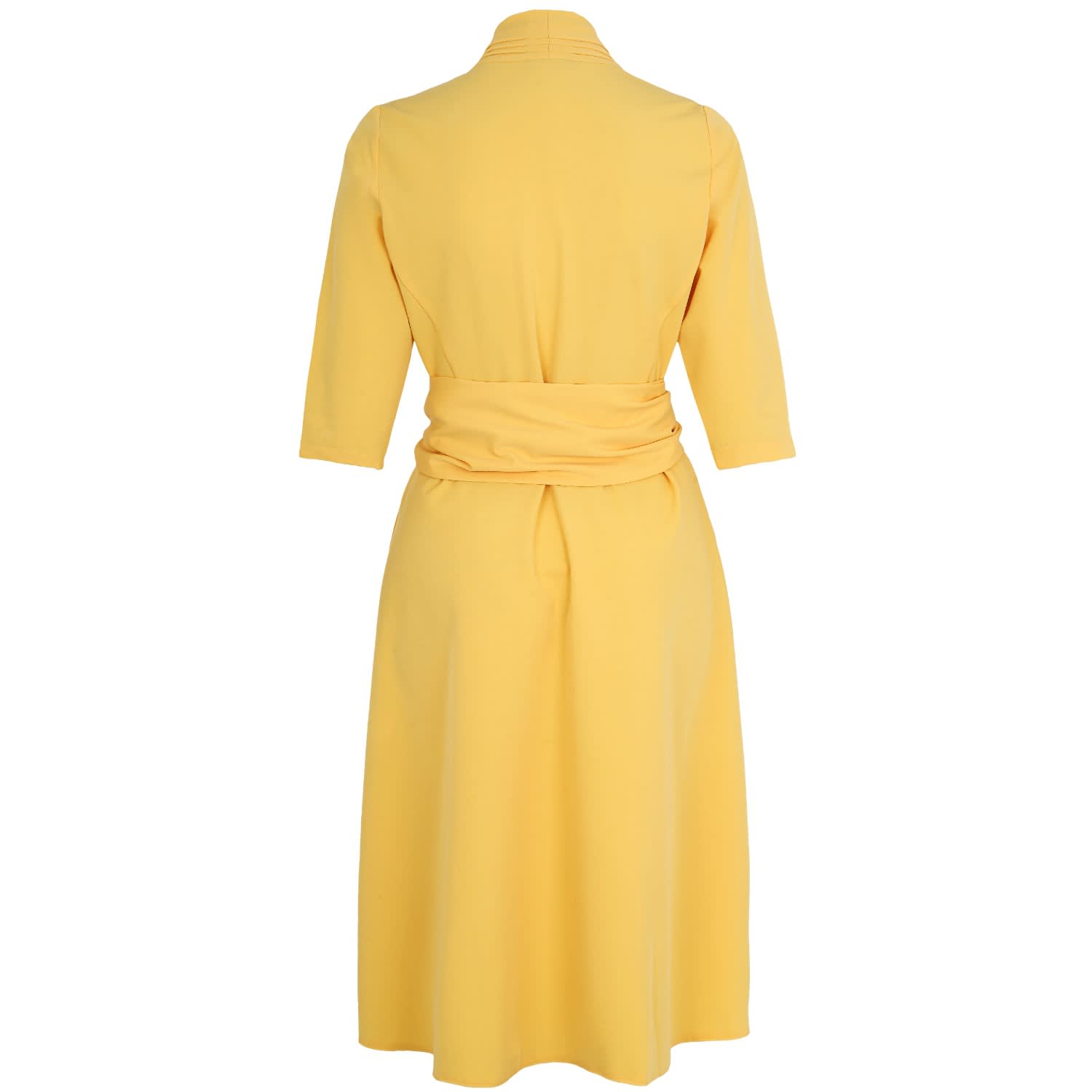 Ava Dress Yellow | Marianna Déri | Wolf & Badger