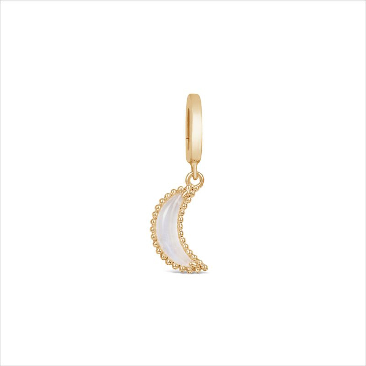 Women’s Gold / White Promise The Moon Charm Kajal Naina