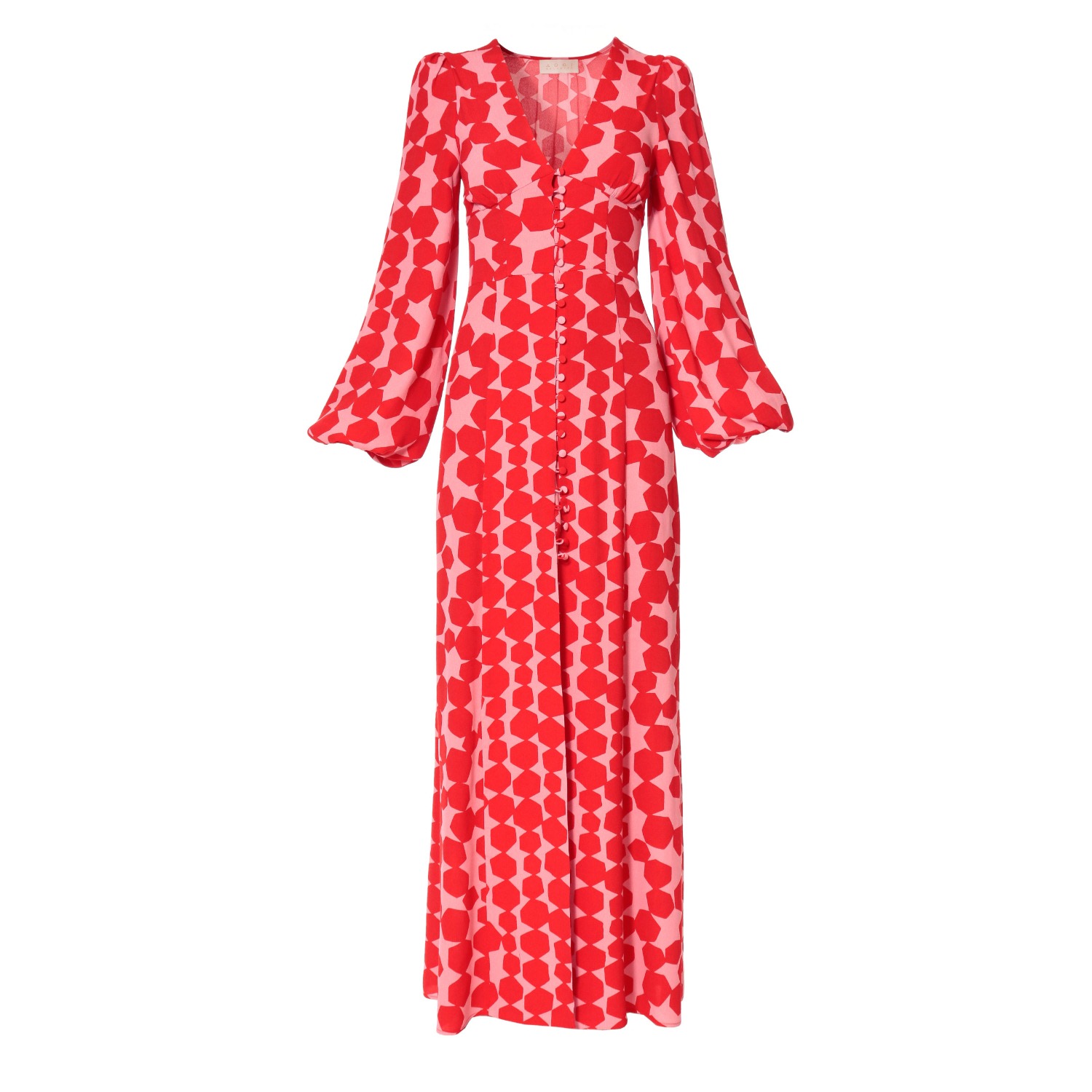 Aggi By Halewski Women's Imani Poppy Red Dress In Red