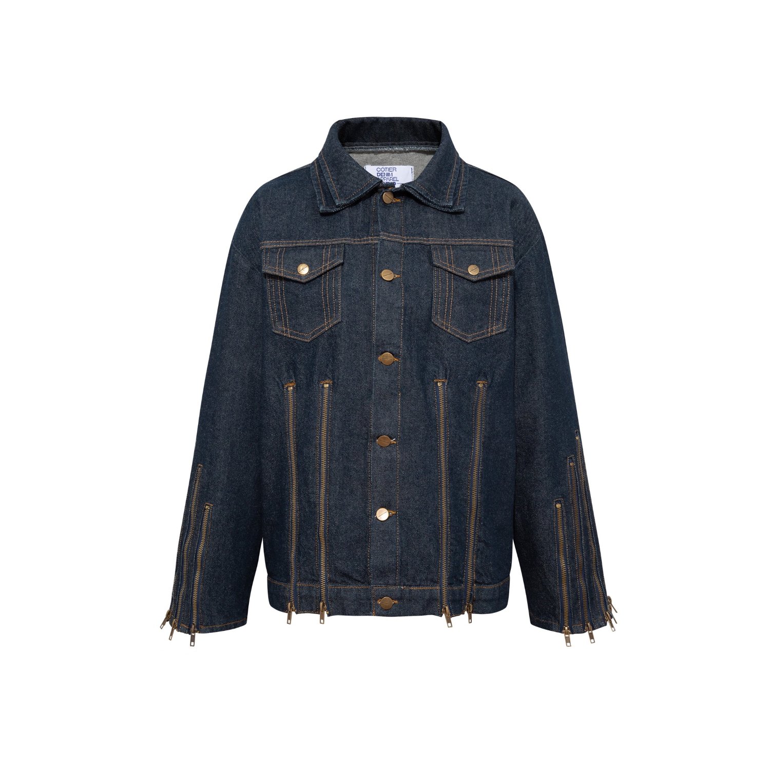 Women's Blue Kados Jacket | One Size | Cótier Denim