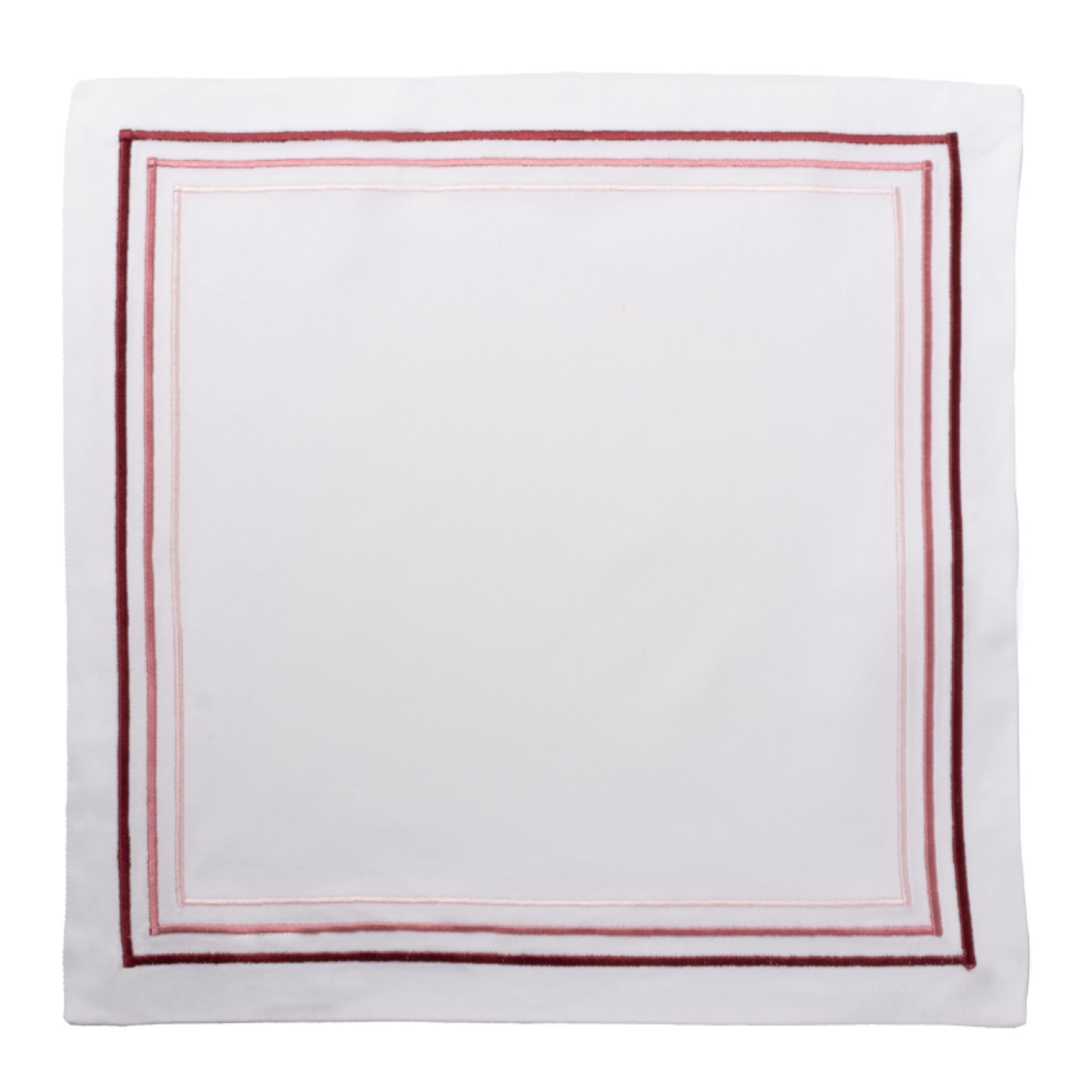 Km Home Collection Rose Gold Rosé Cotton Napkins Set