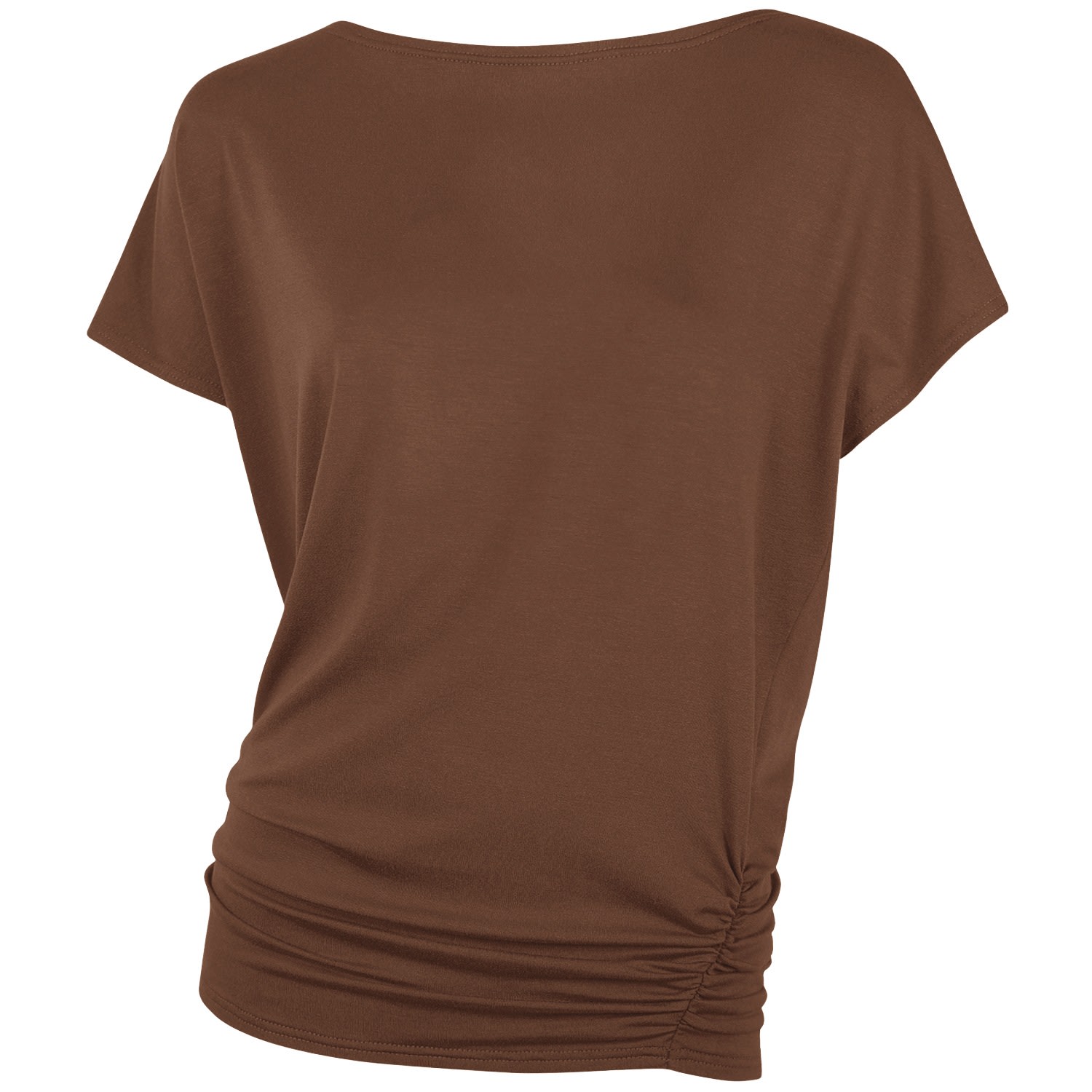Me&thee Women's Brown Give Up The Ghost Copper Bamboo Tee In Brown