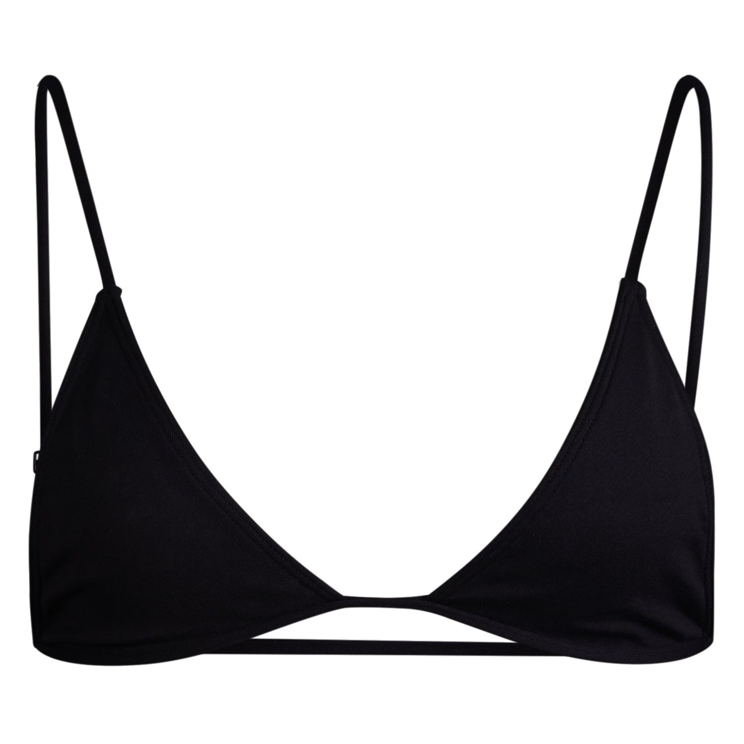 Minimale Animale Women's Lucid Bikini Top - Dark Seas Black In Black
