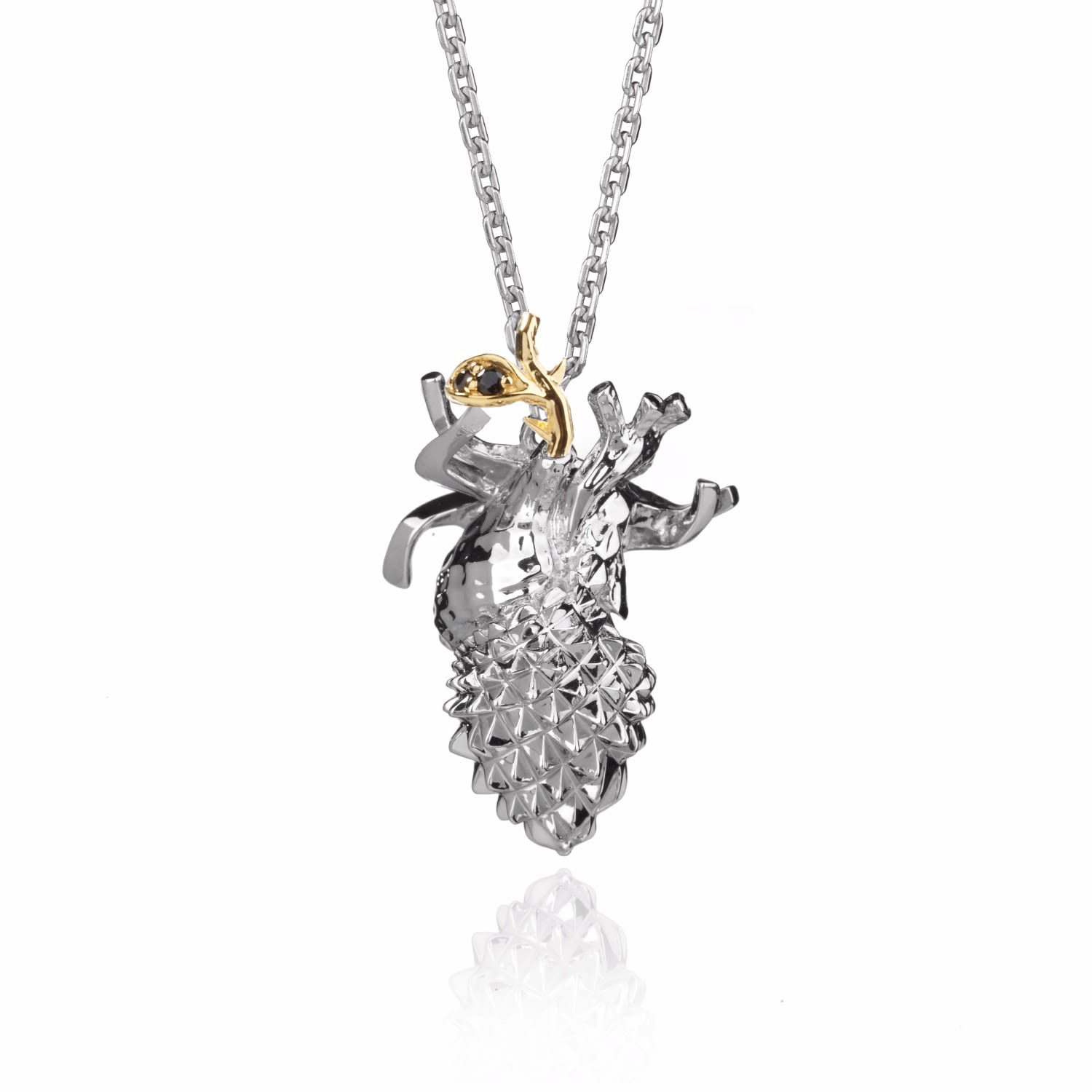 Women’s Forbidden Heart - Silver Kasun