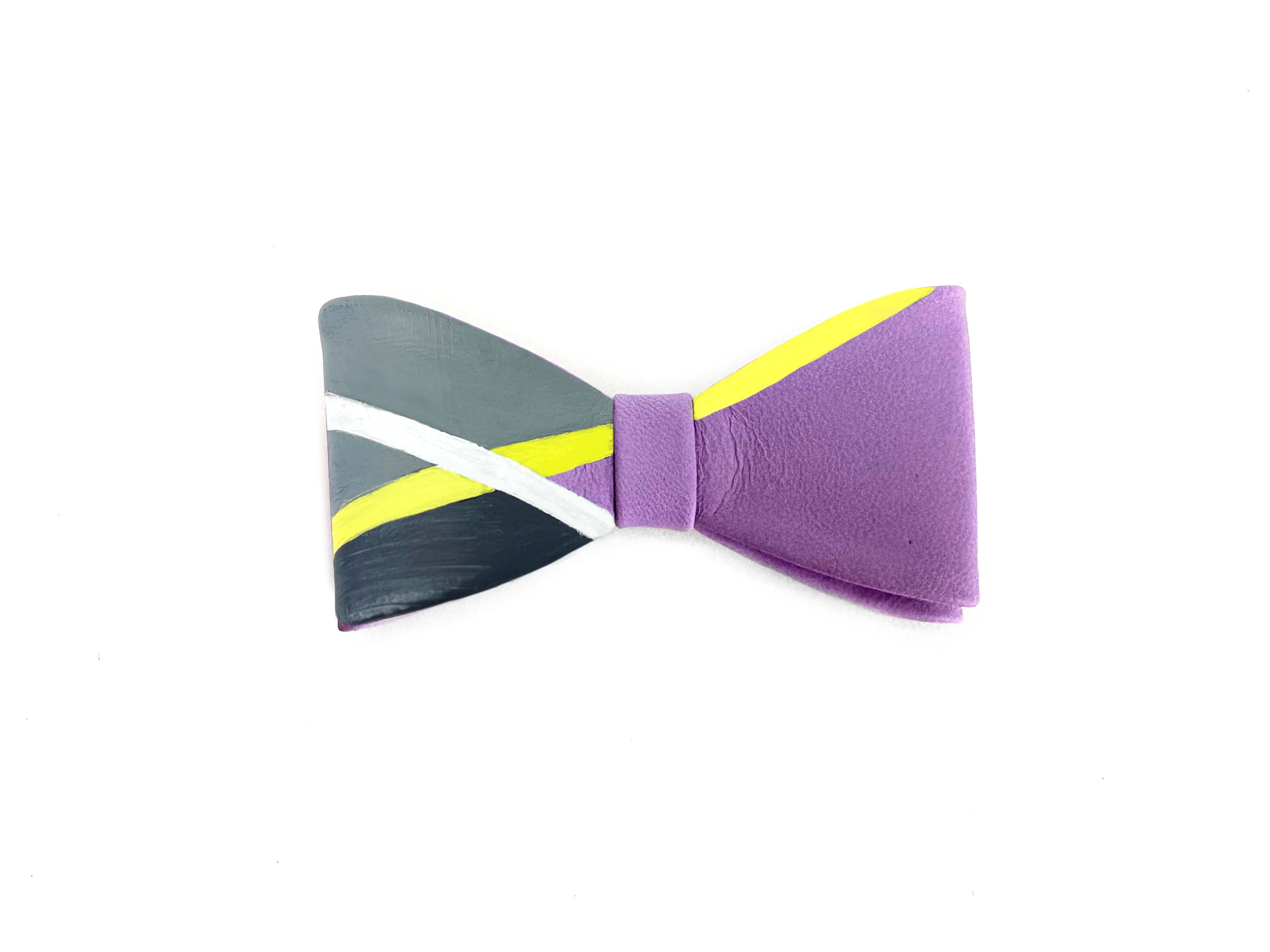 Nafari Moda Women's Blue / Purple / Red Portofino Bow In Multi