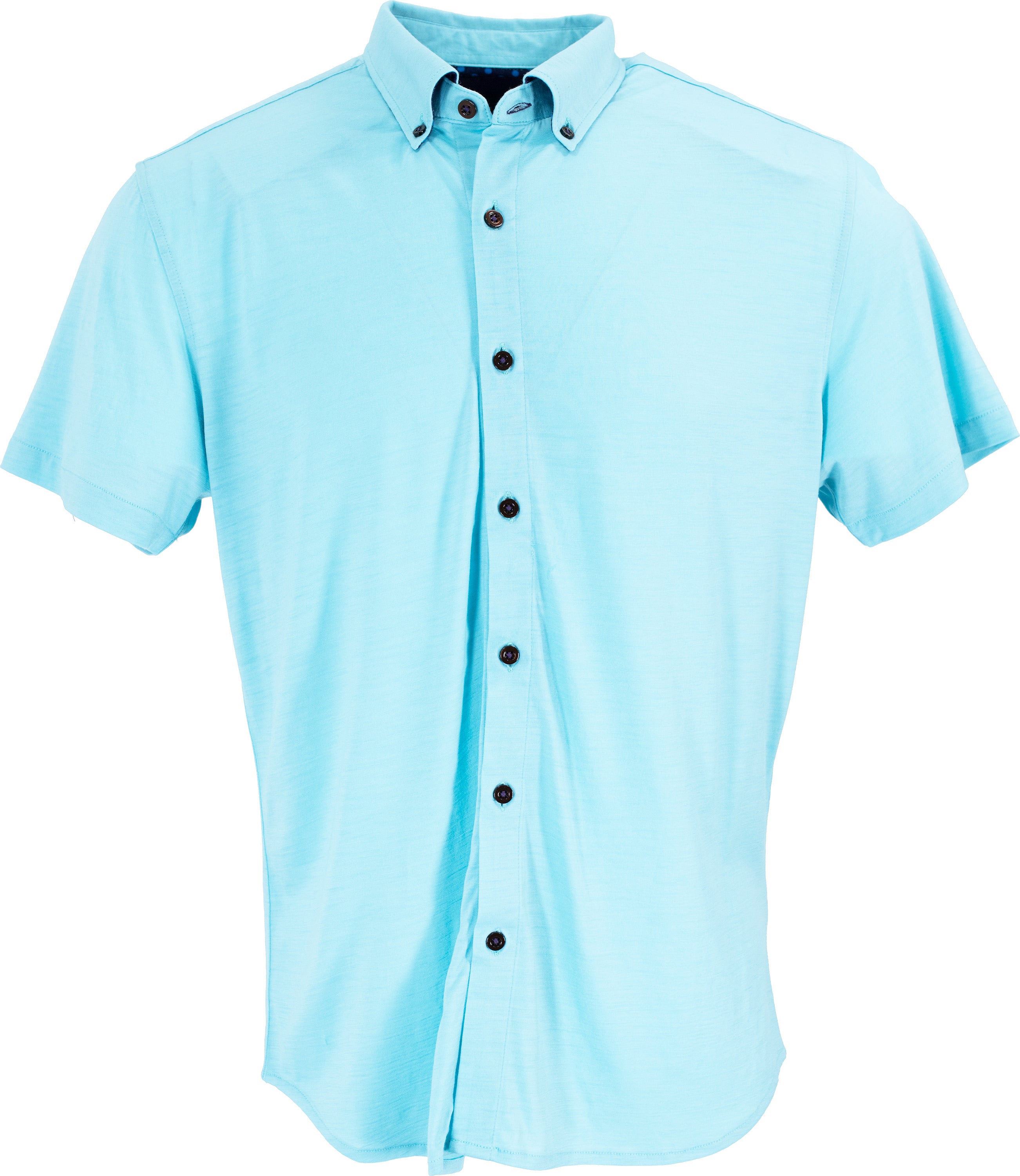 Men’s Blue Tobias Merino Shirt - Nile Large Lords of Harlech