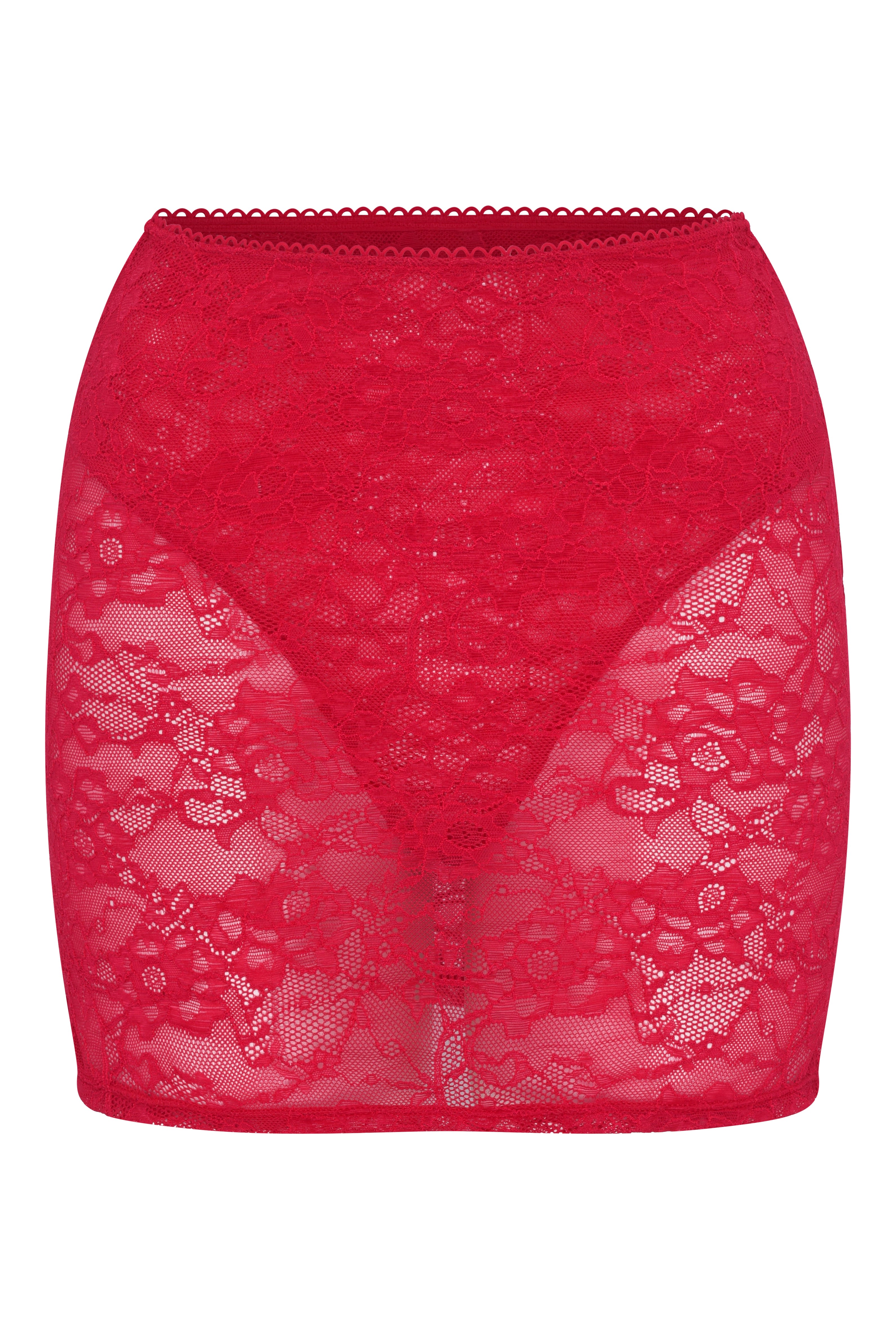 Wild Lovers London Women's Red Kourtney Mini Skirt In Red