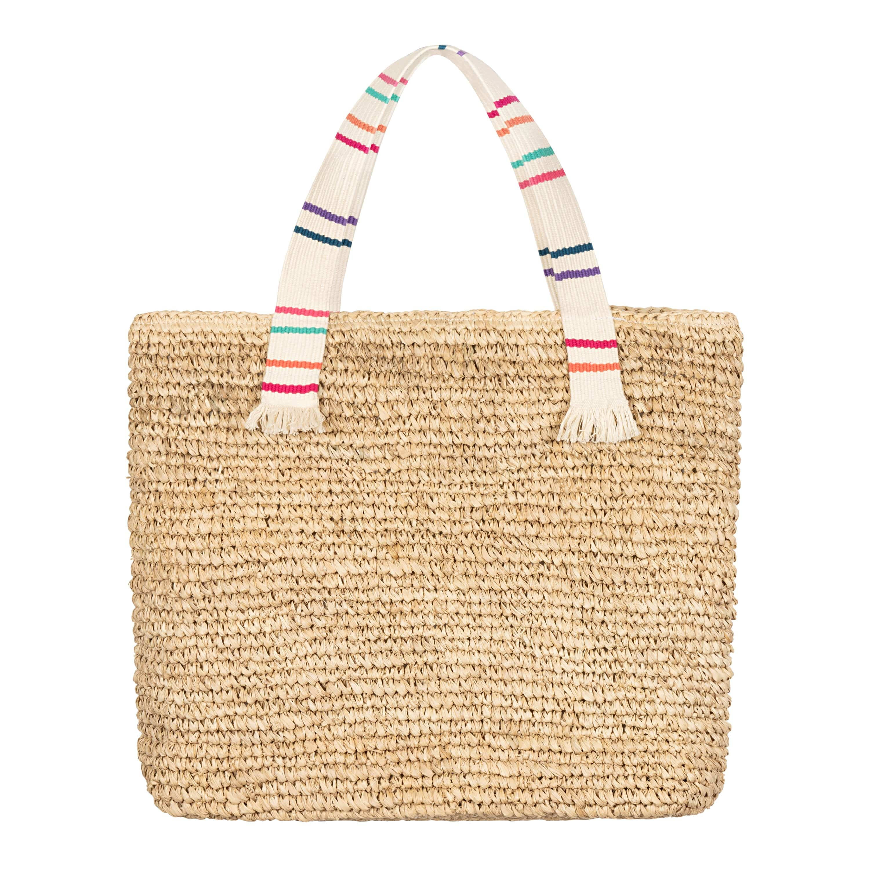 Sunshine Tienda Women's White Irma Large Raffia Tote In White