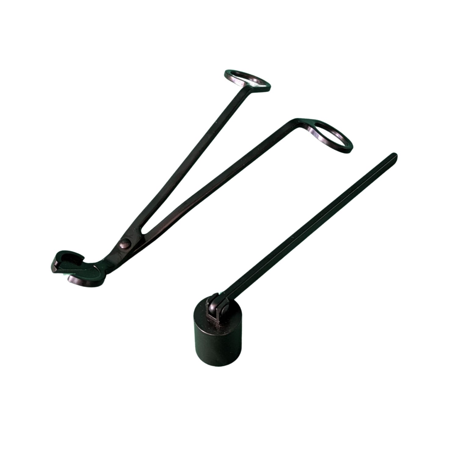 Airo Aromatherapy Black Matt Candle Snuffer & Wick Trimmer Set