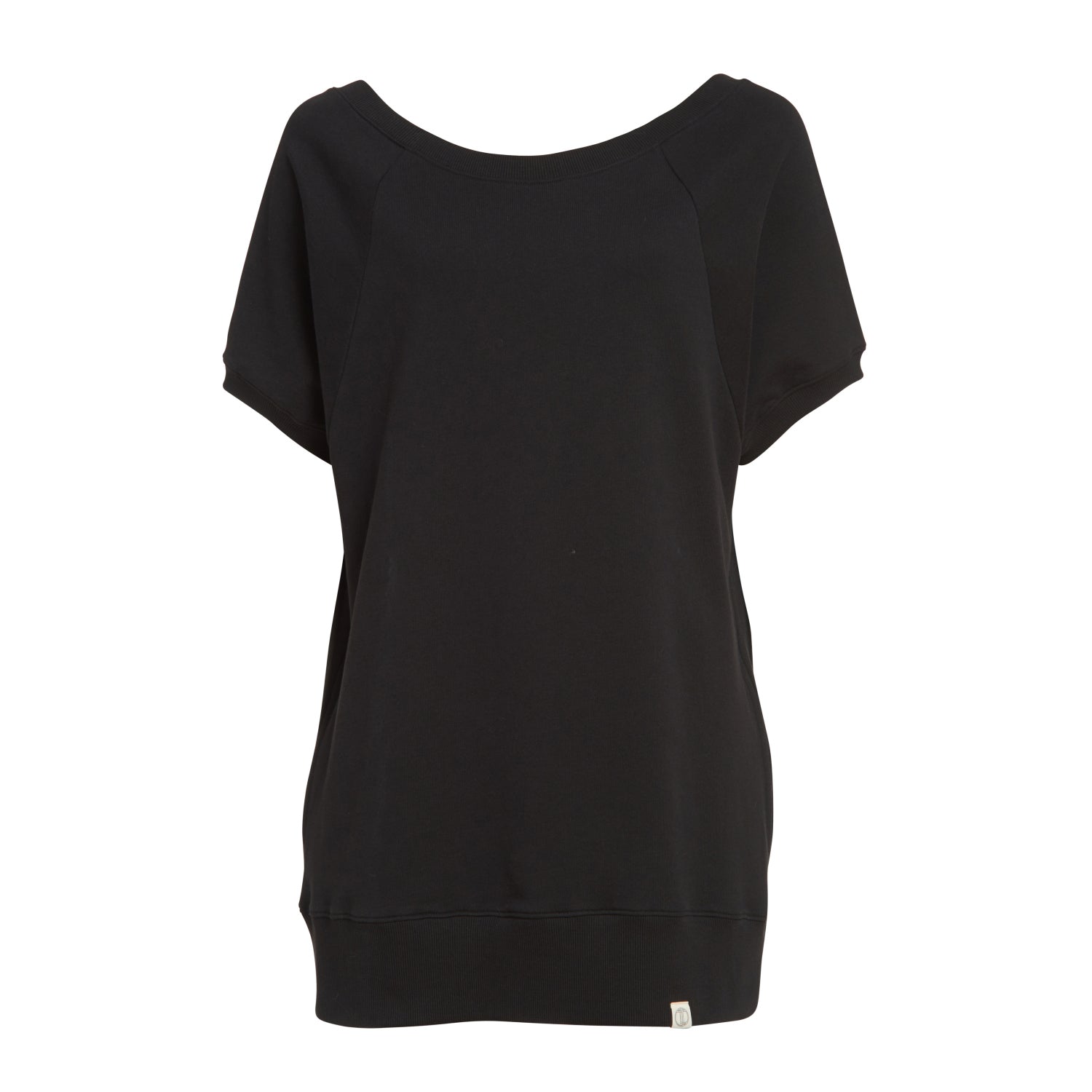 Lovetrust Women's Black Lana Sweatshirt Tunic - Blk In Black