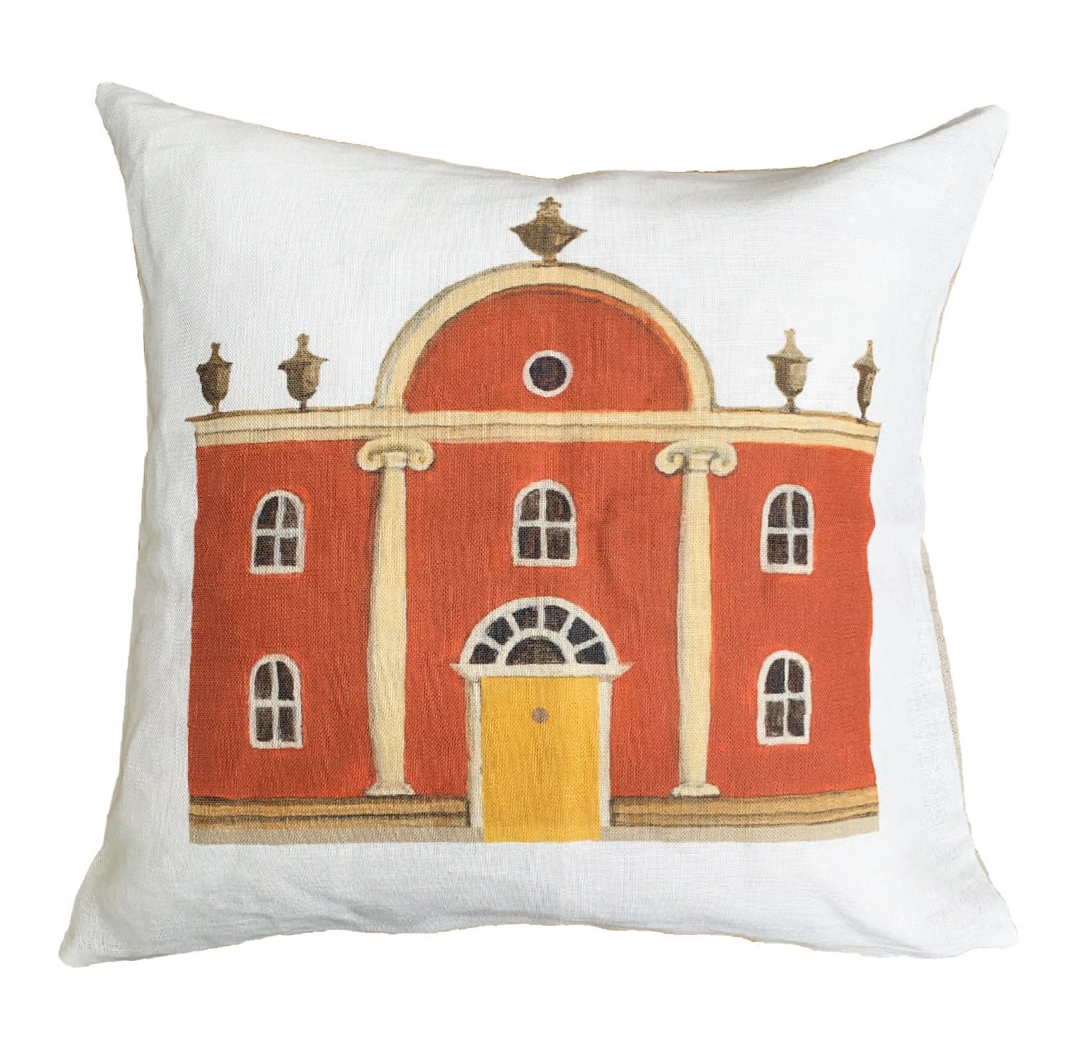 Red Flora’s Folly Cushion Large Dog & Dome