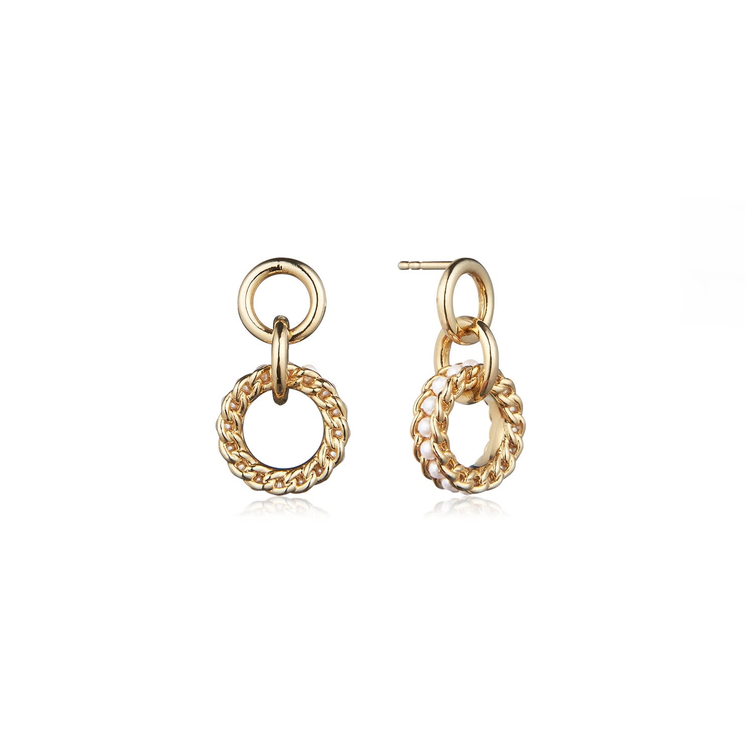 Gentler Circle Earrings | ille lan | Wolf & Badger