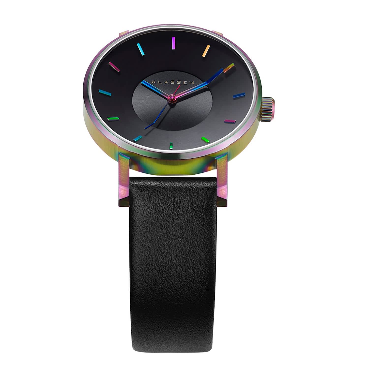 Volare Rainbow Black 42Mm | KLASSE14 | Wolf & Badger