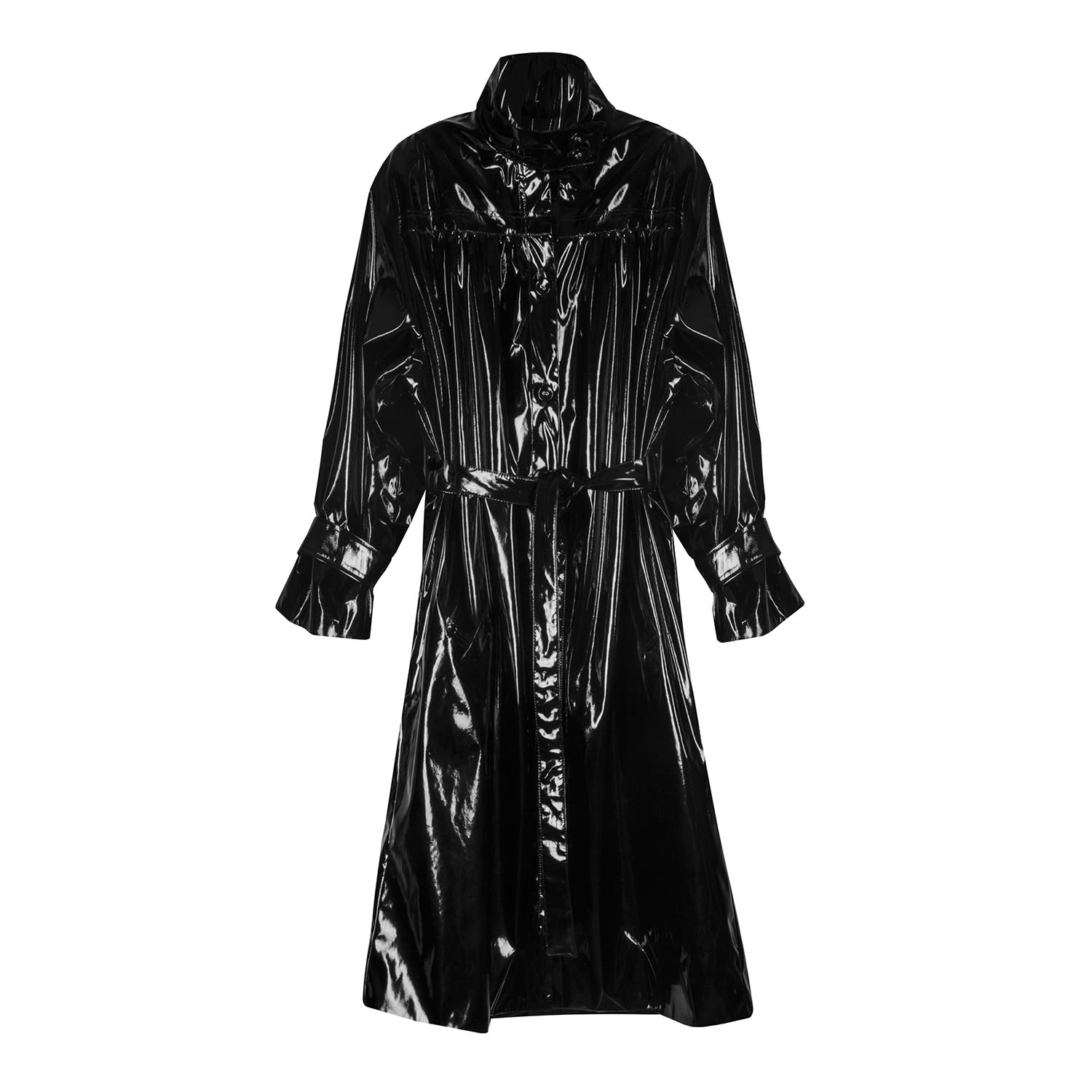 Men’s Black Matrix Trench Medium Paloma Lira