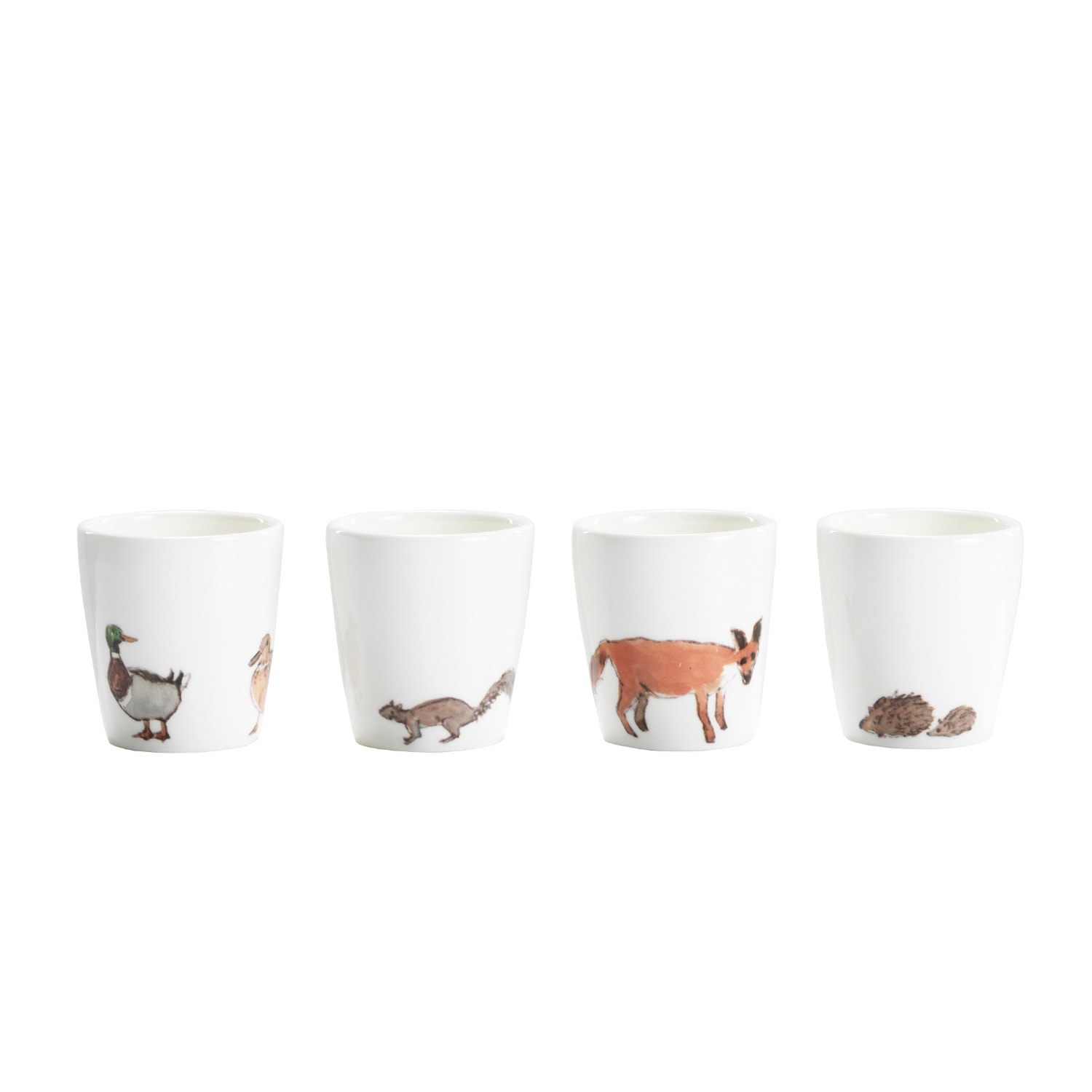 Little Creatures Collection Set Of 4 Egg Cups Helen Beard