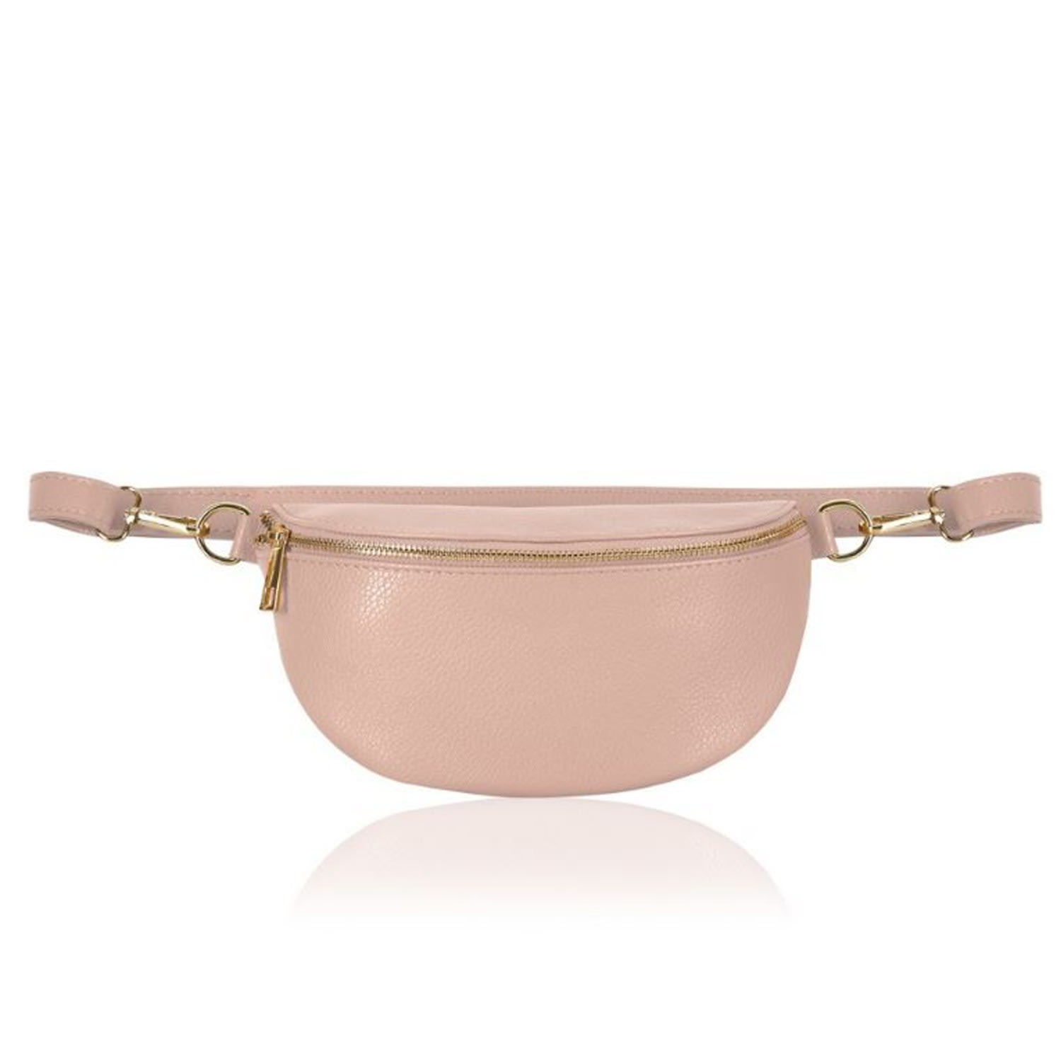 Betsy & Floss Women's Orange Zadar Crossbody And Waist Bag In Blush Pink In Orange