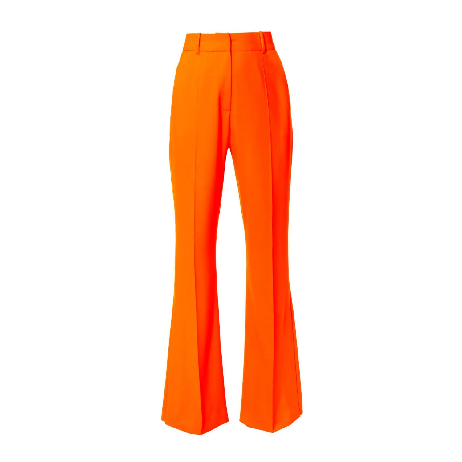 Camilla Neon Orange Flared Pants | Aggi | Wolf & Badger