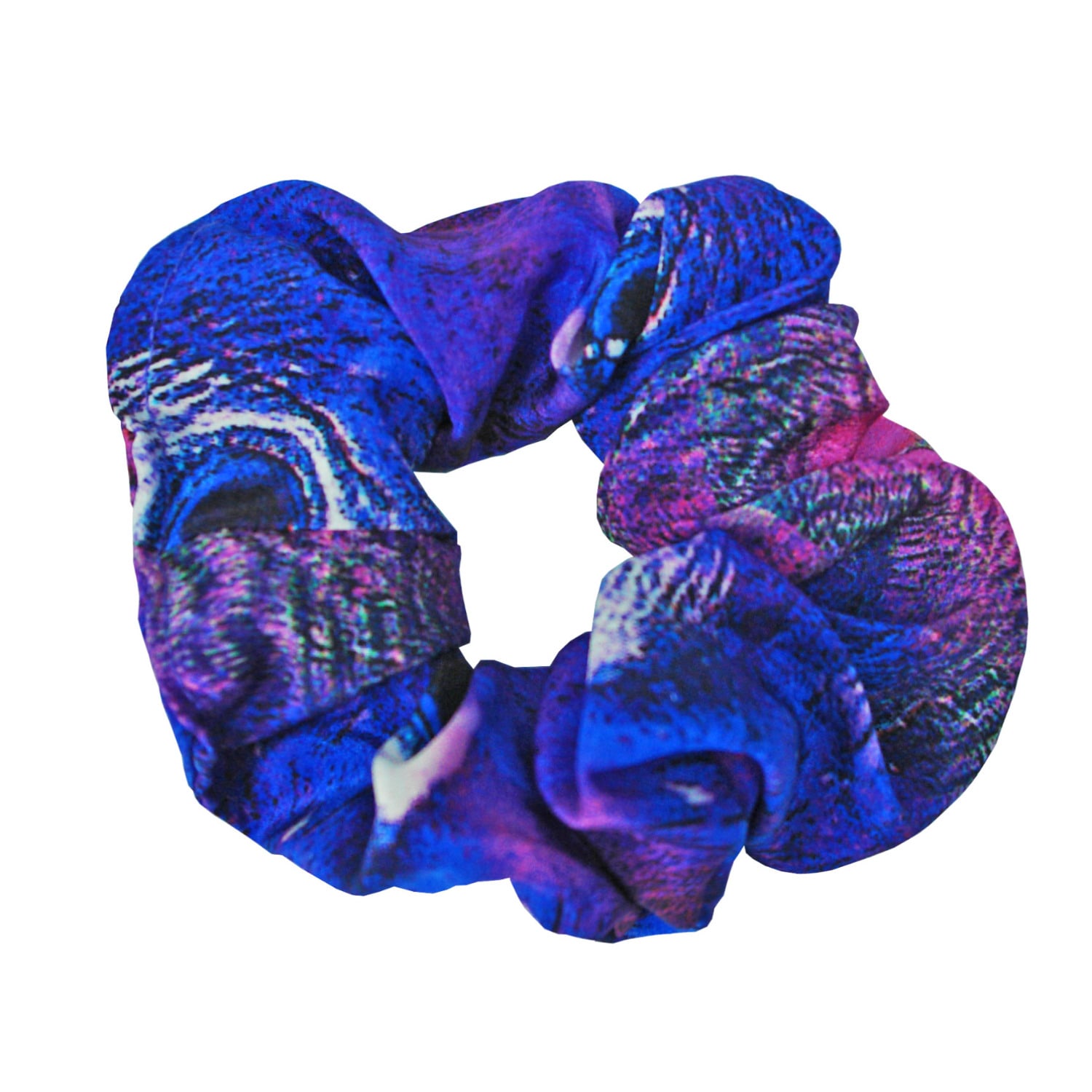 Women's Batis Scrunchie In Purple | Tramp in Disguise