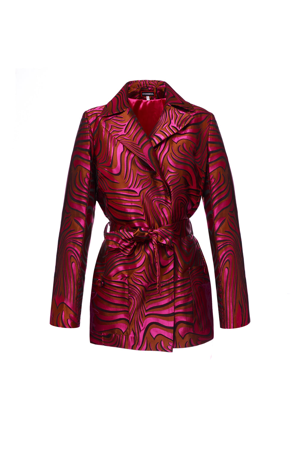 Andreeva Raspberry Marilyn Jacket In Pink/purple