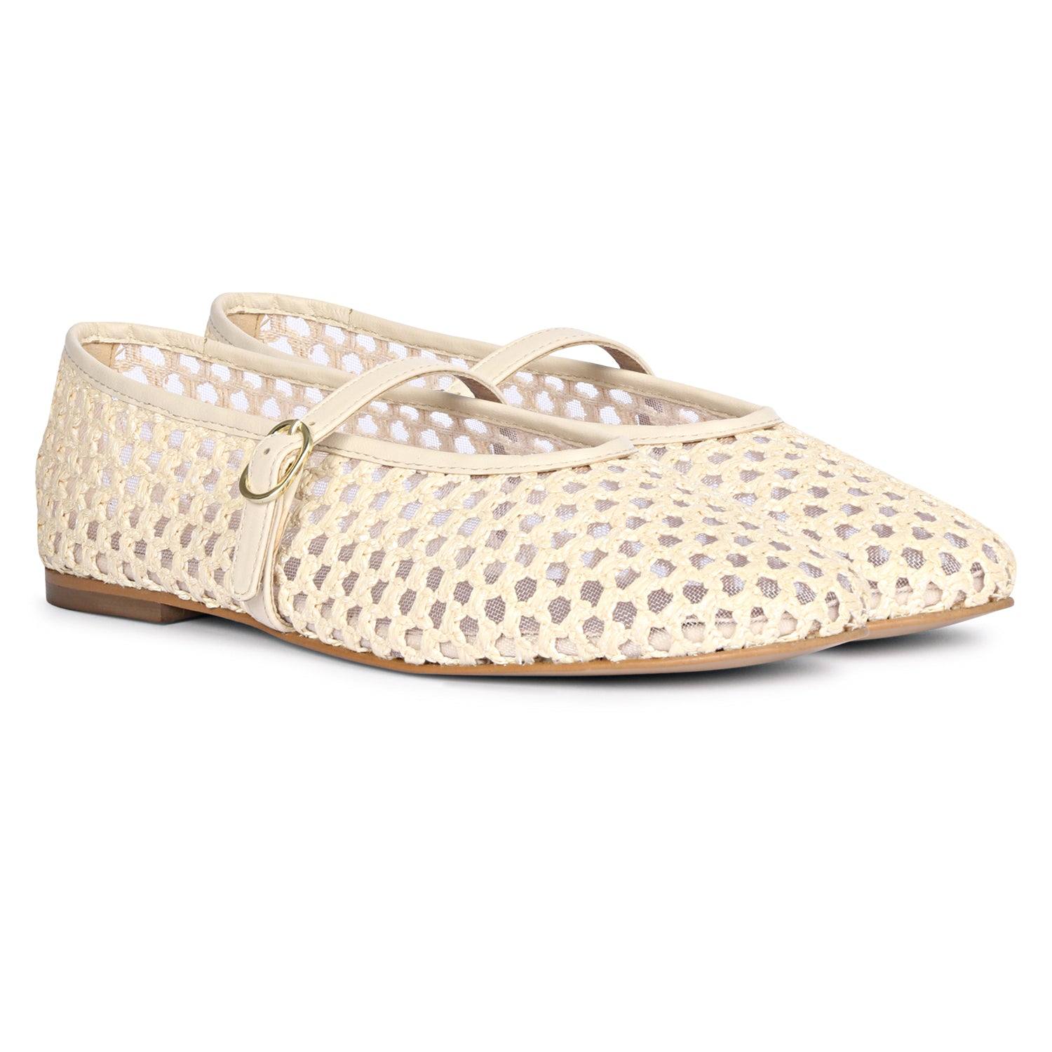 Saint G Women's Brown Dia - Ballerina - Beige In Brown