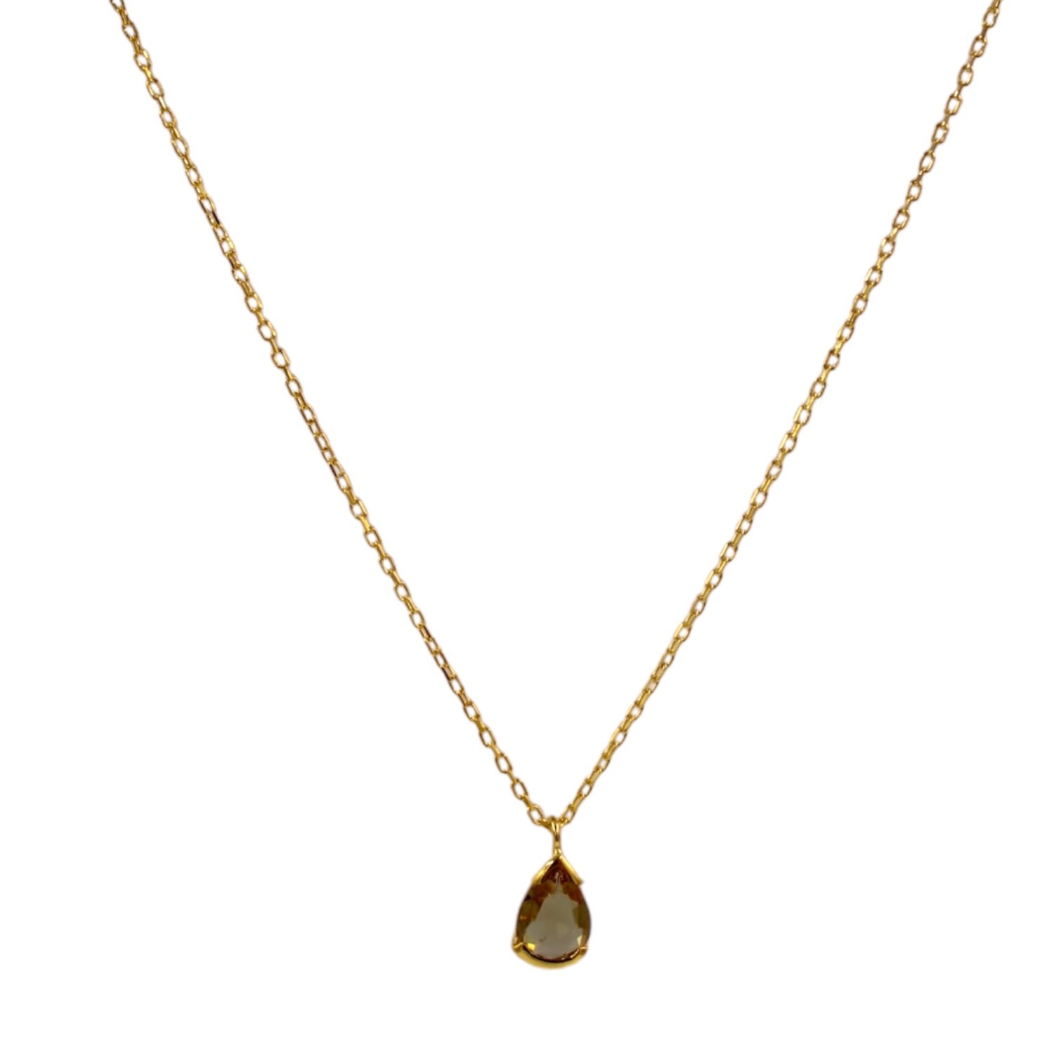1610istanbul Women's Gold Istanbul Zultanite Necklace In Gold