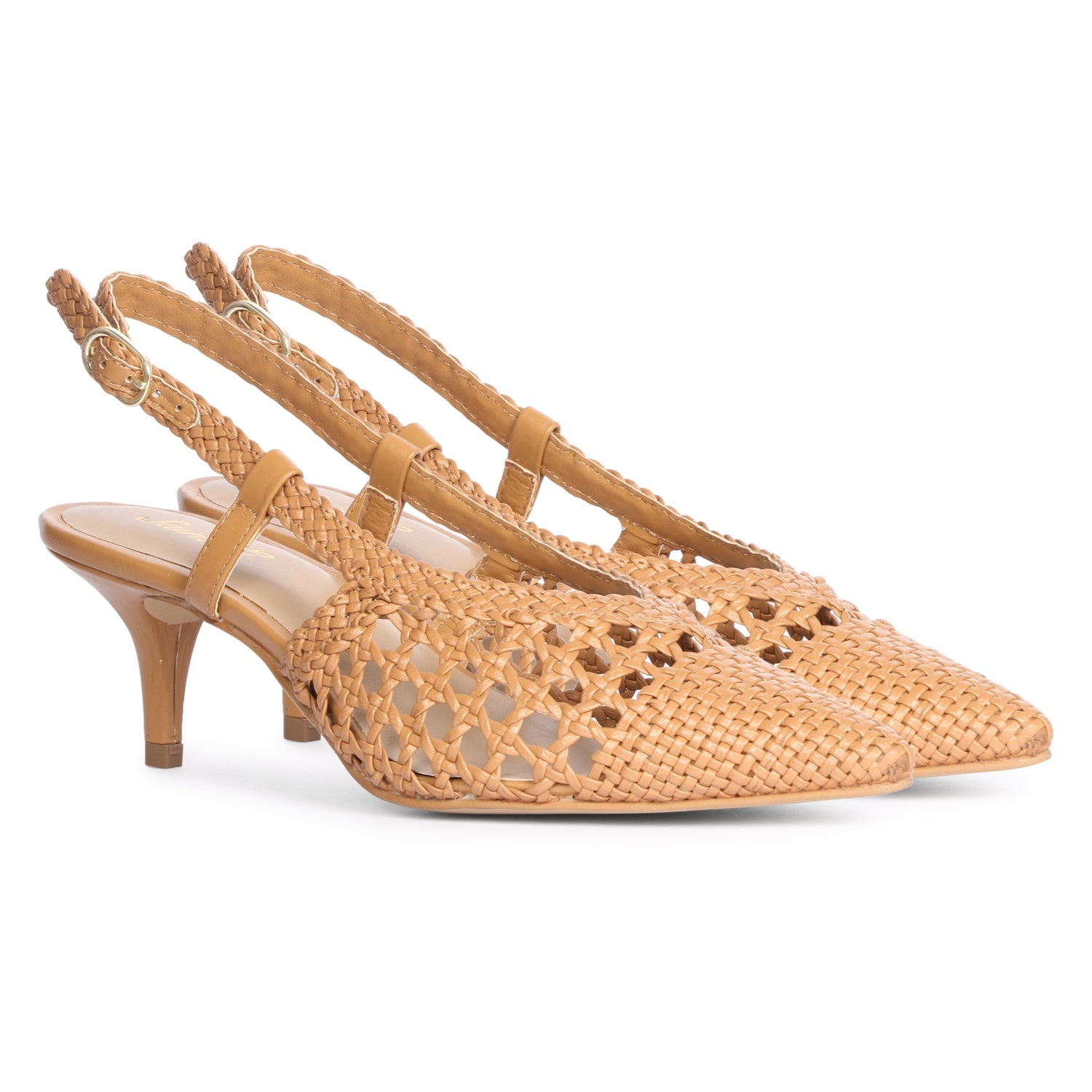Saint G Women's Brown Abril - Heel Sandals - Tan In Brown