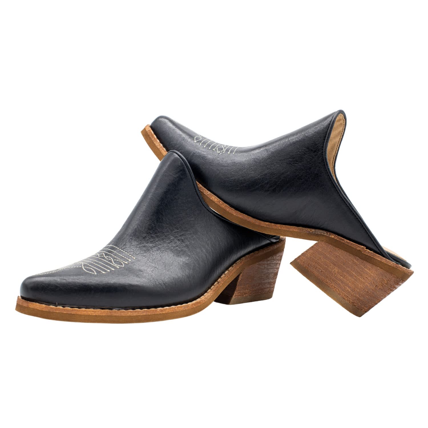 Michelle leather mules 2025
