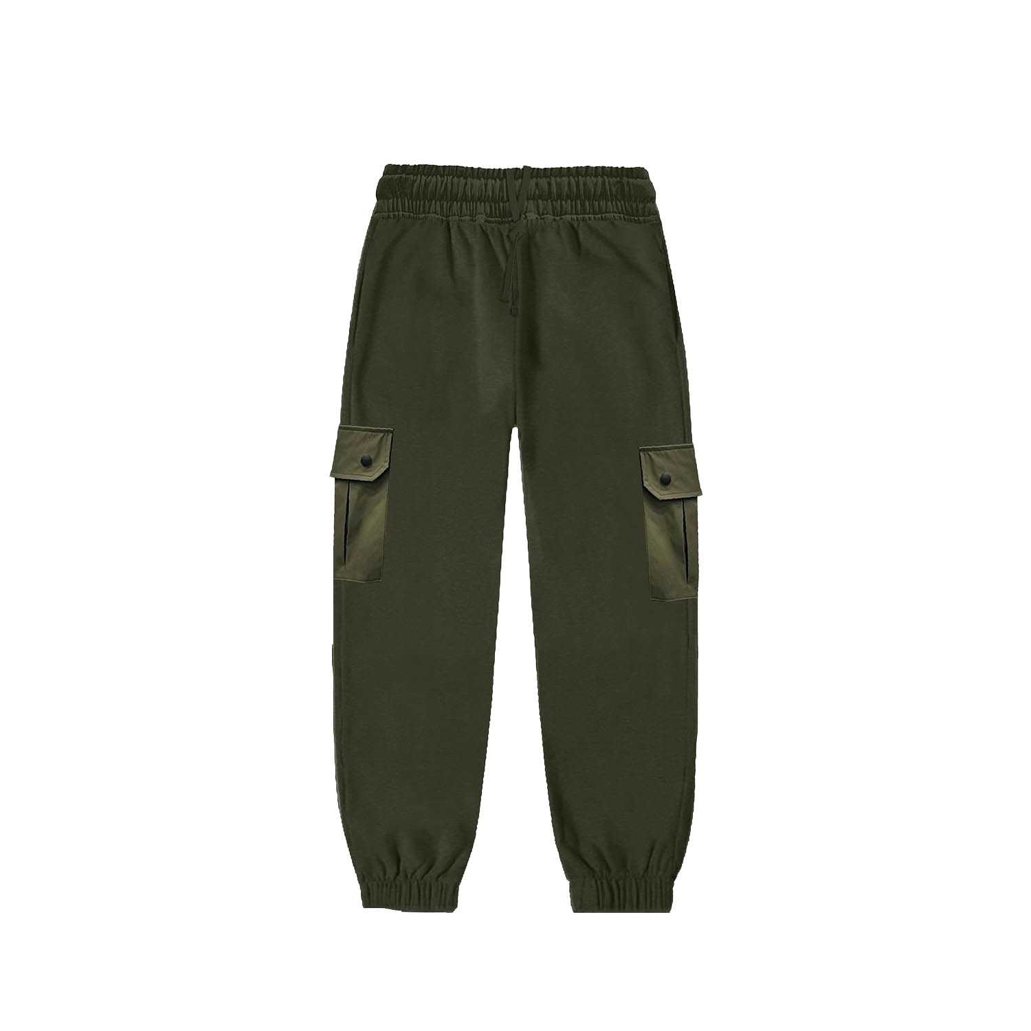 Kapture Green Women's Travel Jogger Pants - Military In Green