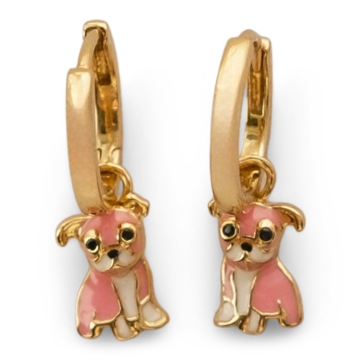 Cloud Haven Women's Pink / Purple / Gold  Pink Bulldog Hoops Gold