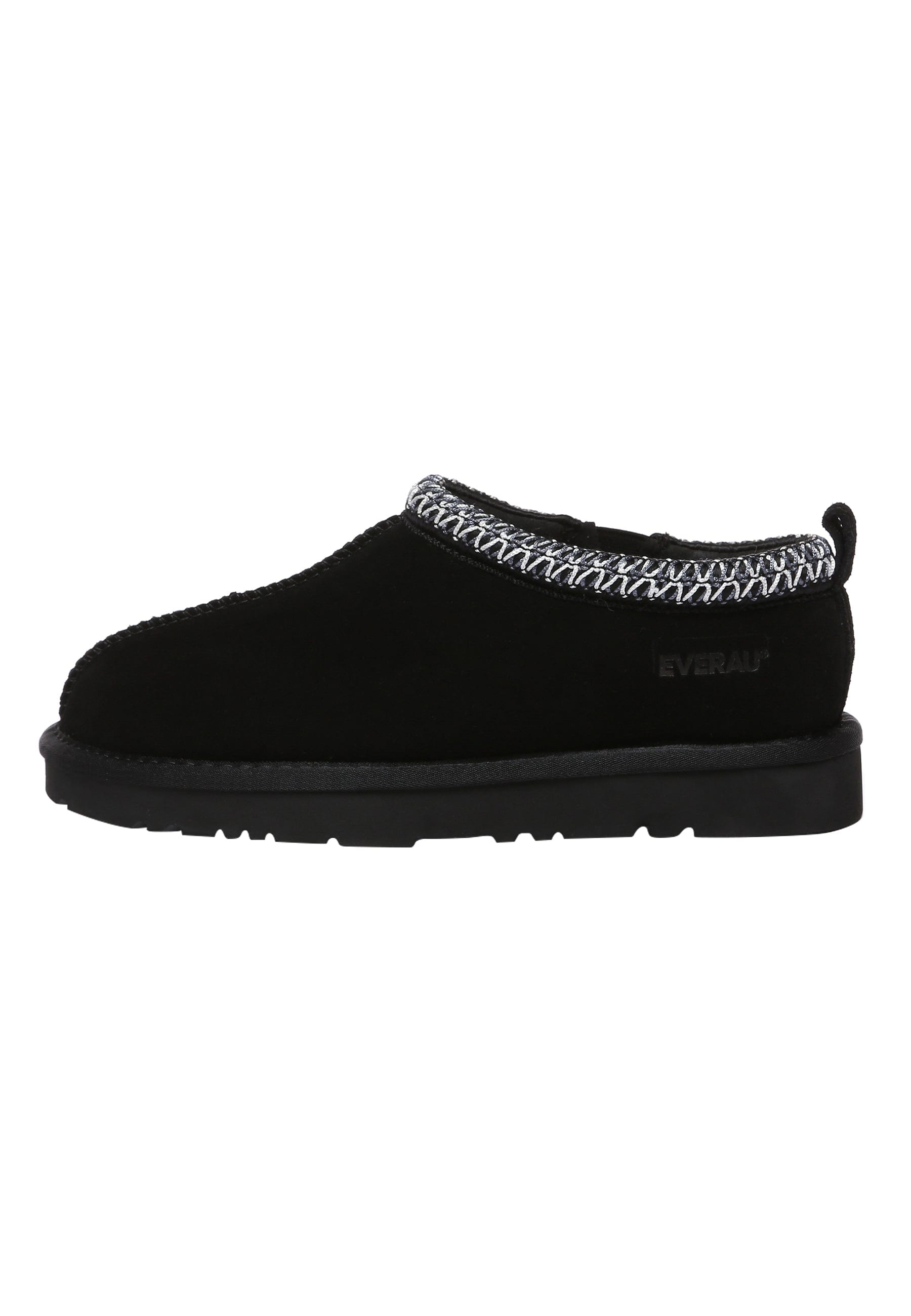 Everau Australia Women's Wigeon Leather Slippers In Black