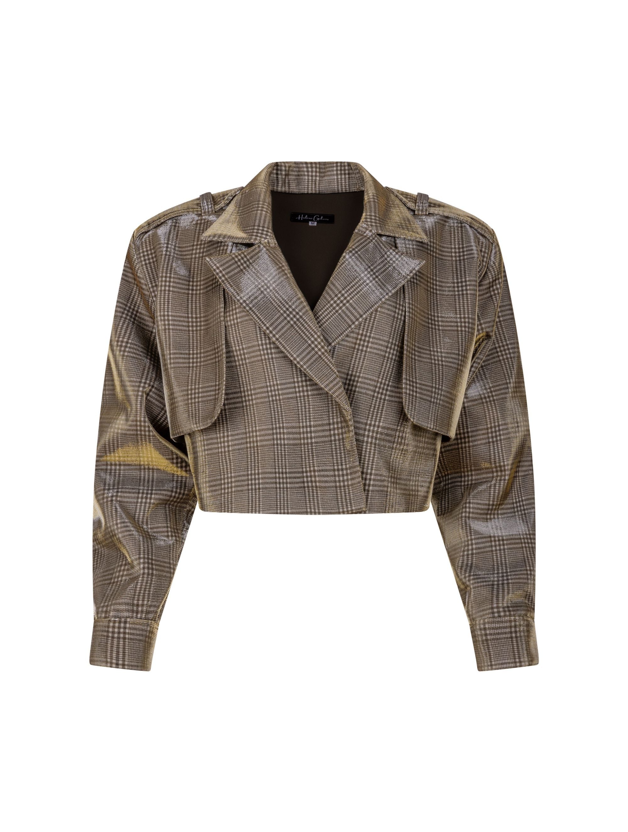 Women's Gold Jemina - Jacket | Extra Small | Helene Galwas
