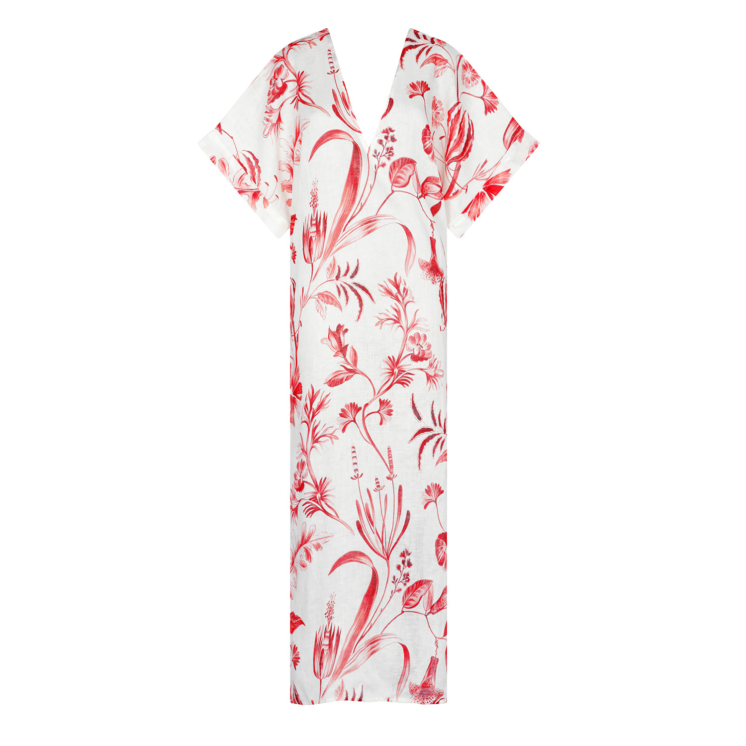 Women's Red Rouge Long Tunic | L/Xl | Aguaclara