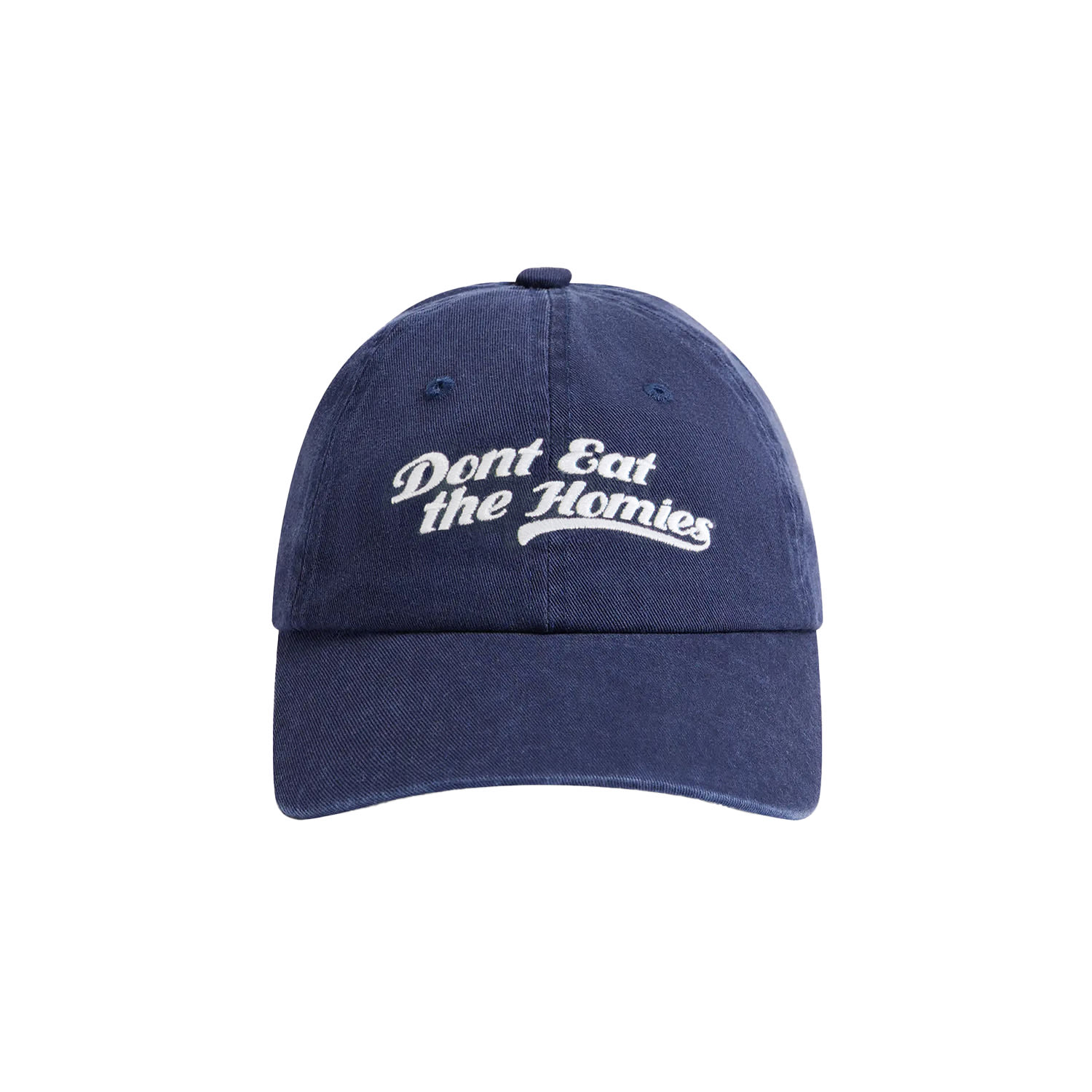 Women’s Blue Deth Baseball Hat - Navy One Size Dont Eat the Homies