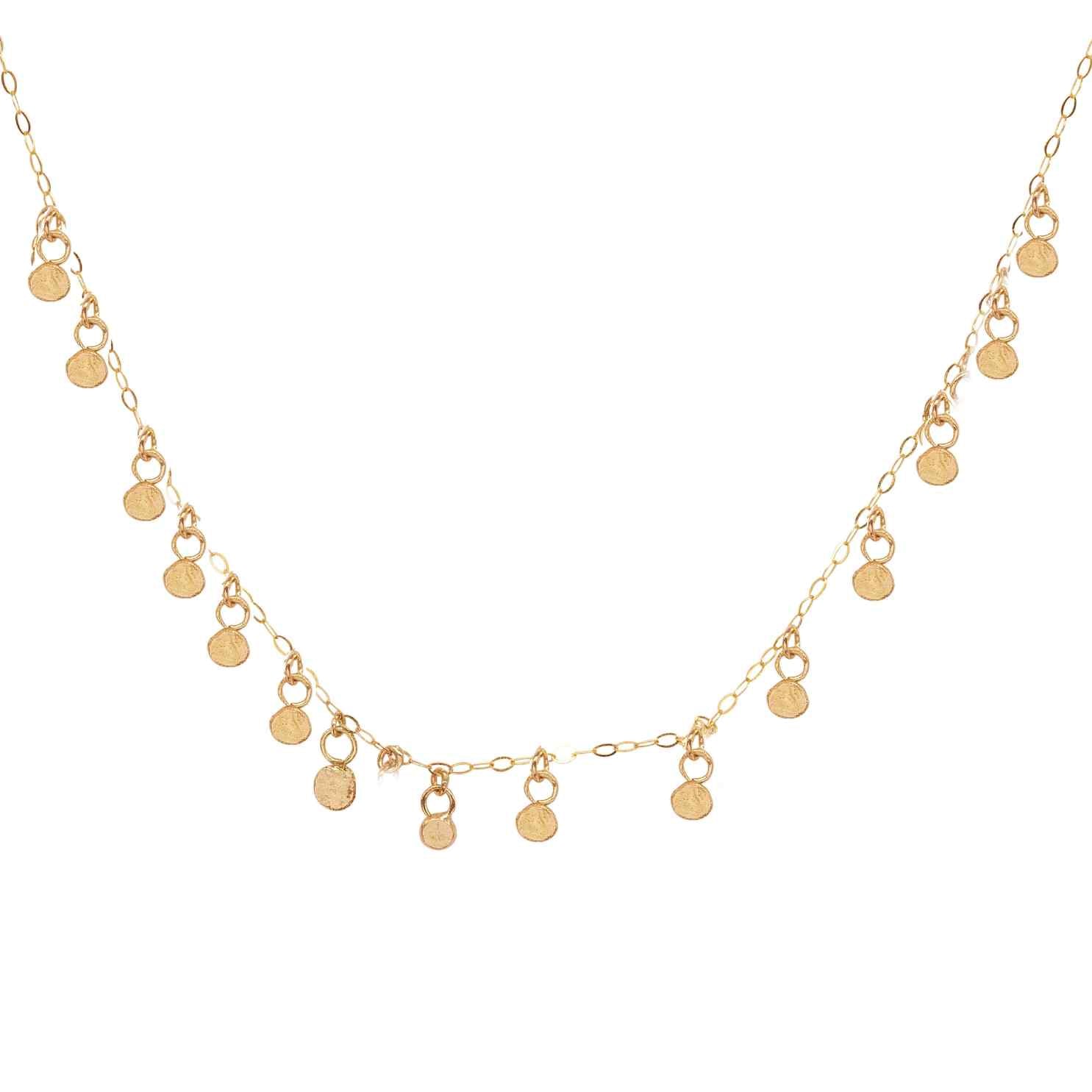 Women’s Stardrops Full Gold Necklace Lily Flo Jewellery