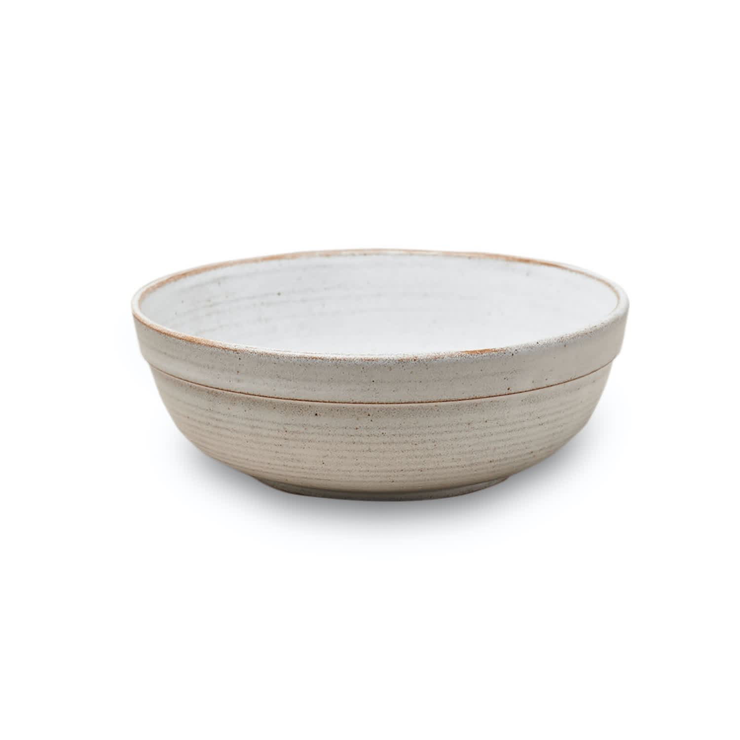Muji Ceramic Salad Serving Bowl Brushed White Cisco And The Sun Home Wolf Badger
