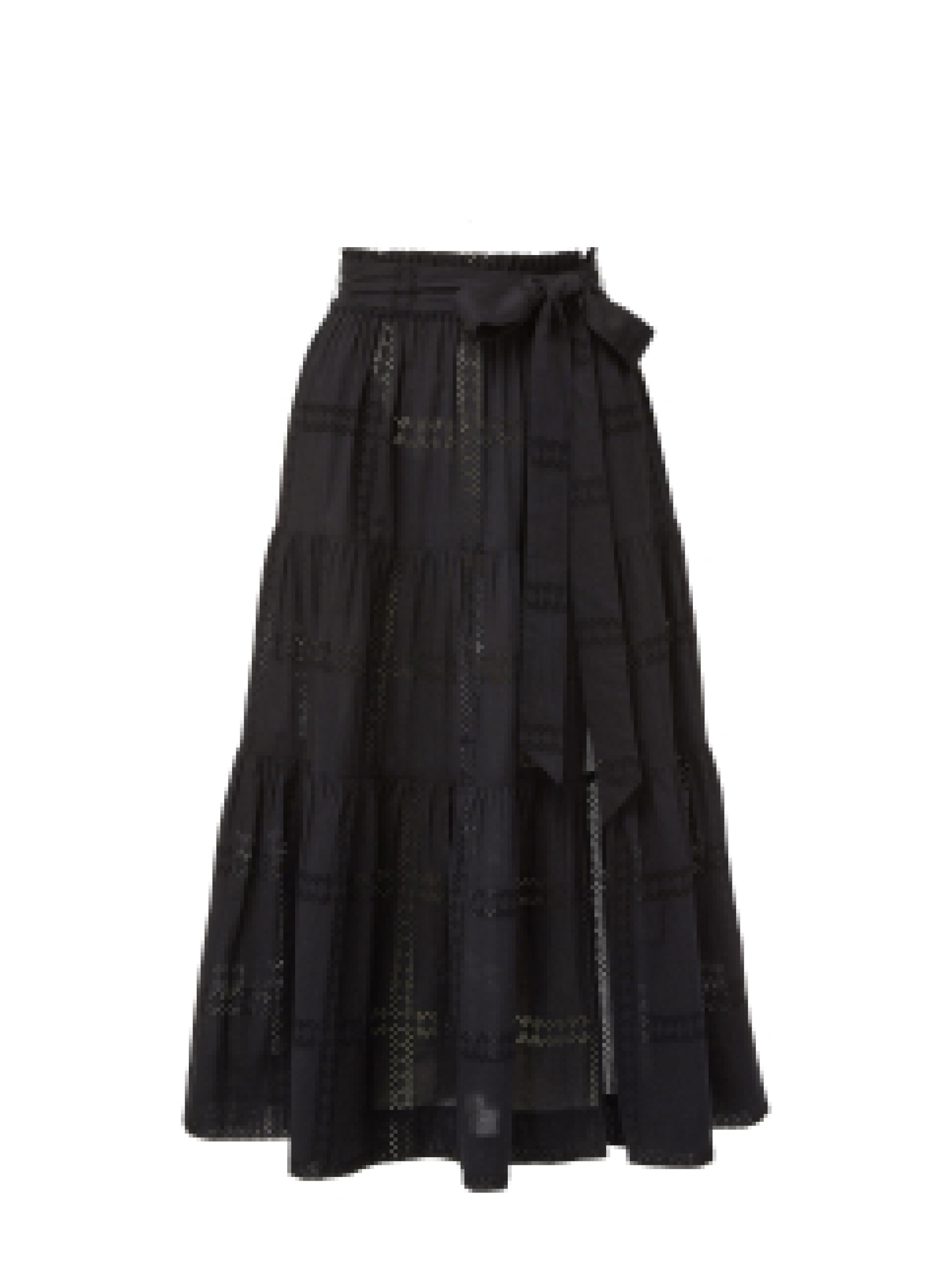 Women’s Jenni Skirt Black Grid Eyelet Xs/S Change of Scenery