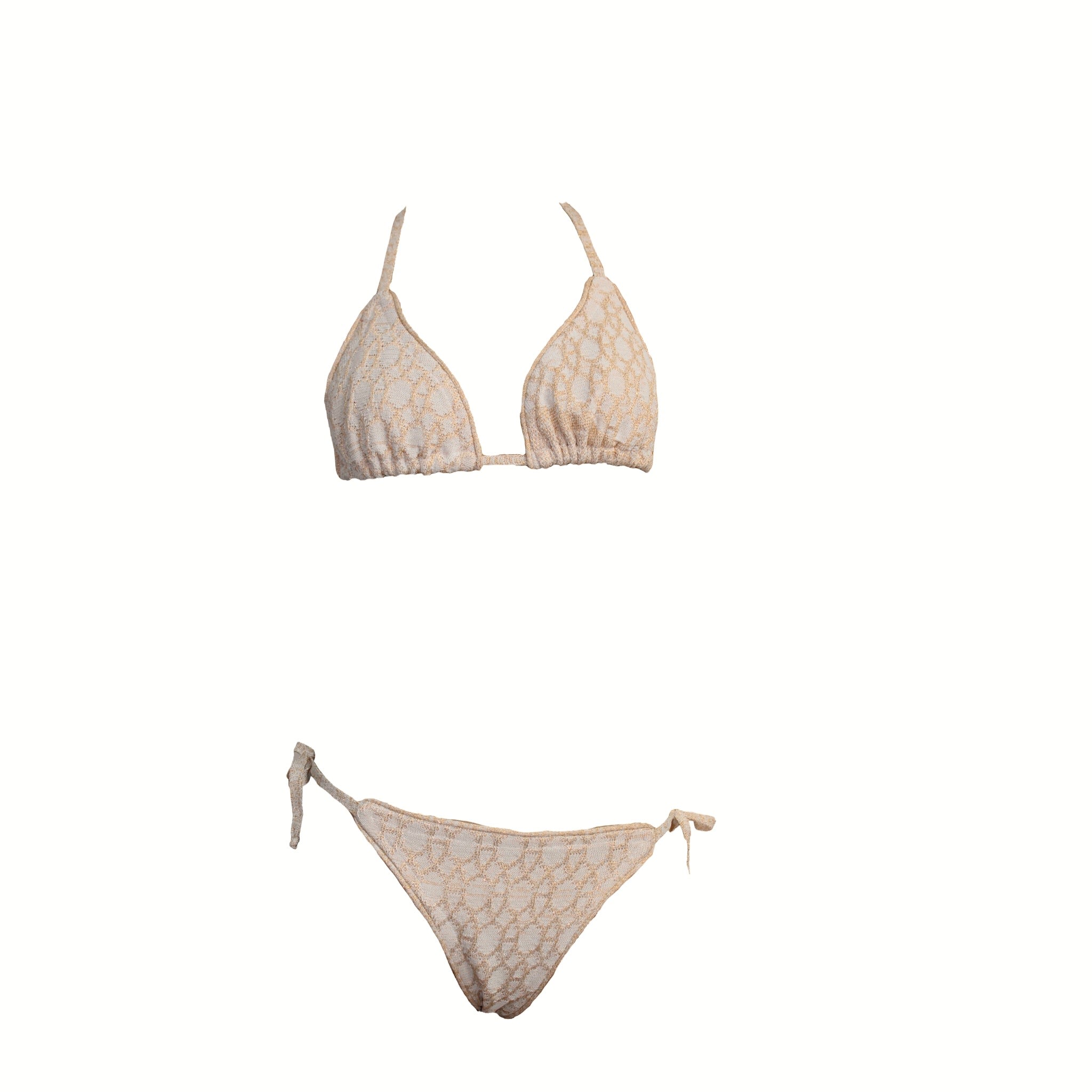 Maria Aristidou Women's Neutrals Bay Brazilian Bikini In Yellow