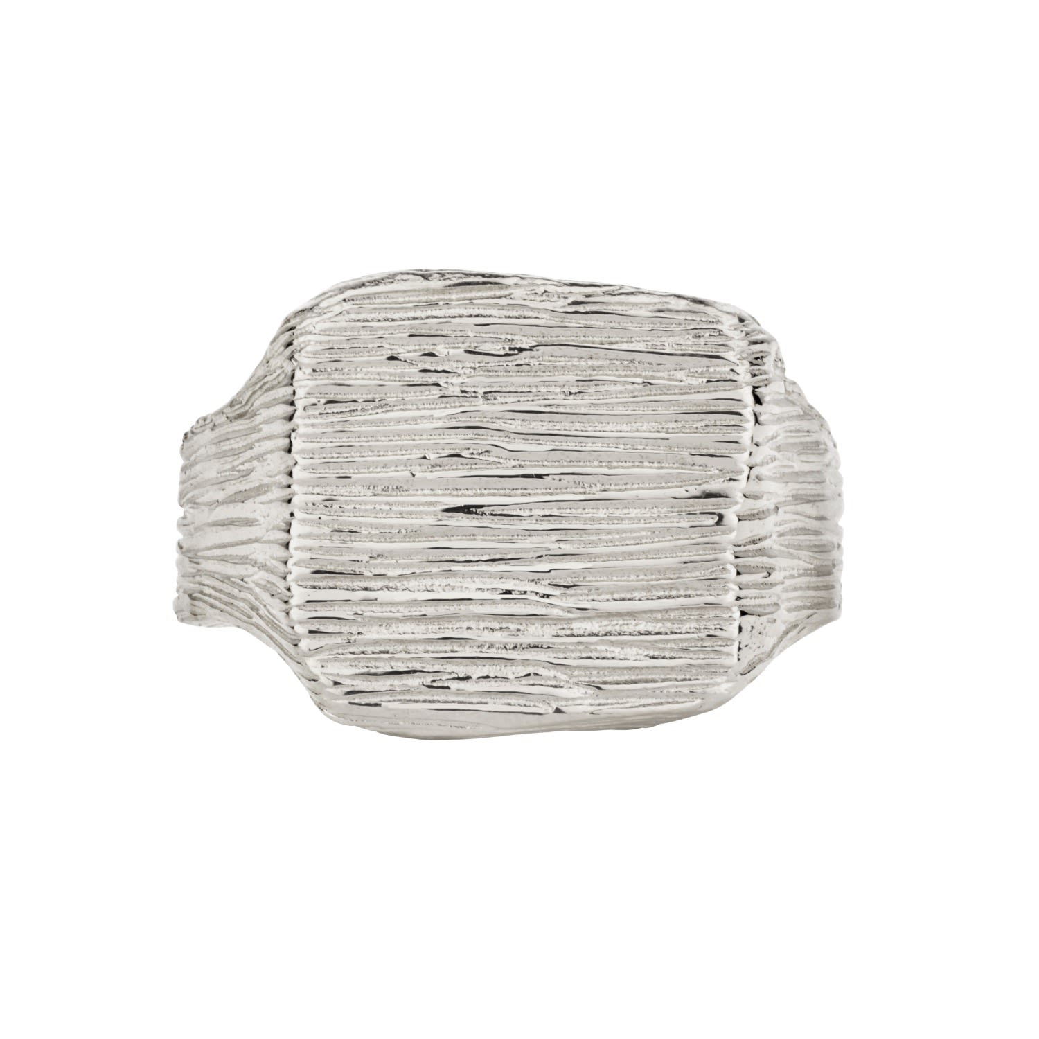 Zoe And Morgan Women's Horizon Signet Ring Silver In Neutral