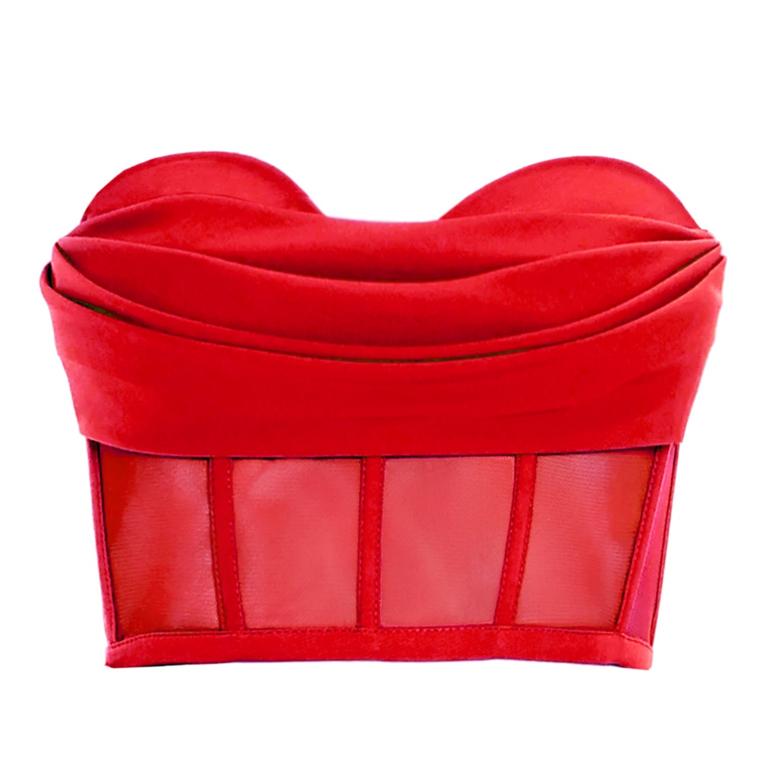 Angelika Jozefczyk Women's Palermo Corset Top Red In Red