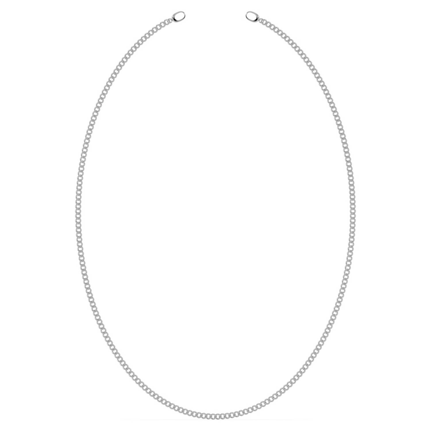 Oni Fine Jewelry Women's Silver Baby Cuban Link Long Chain / Waist Chain In Silver