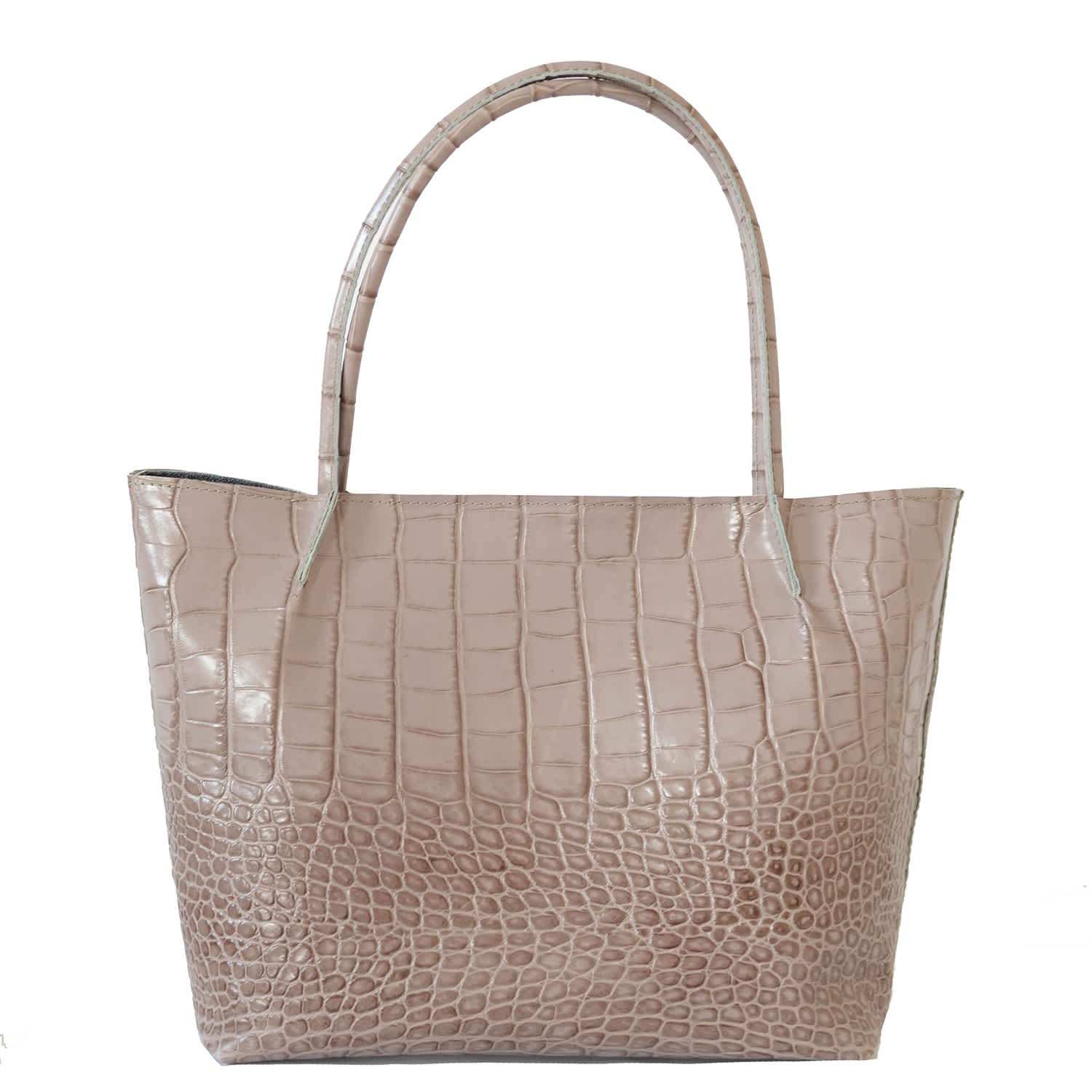 natural leather tote