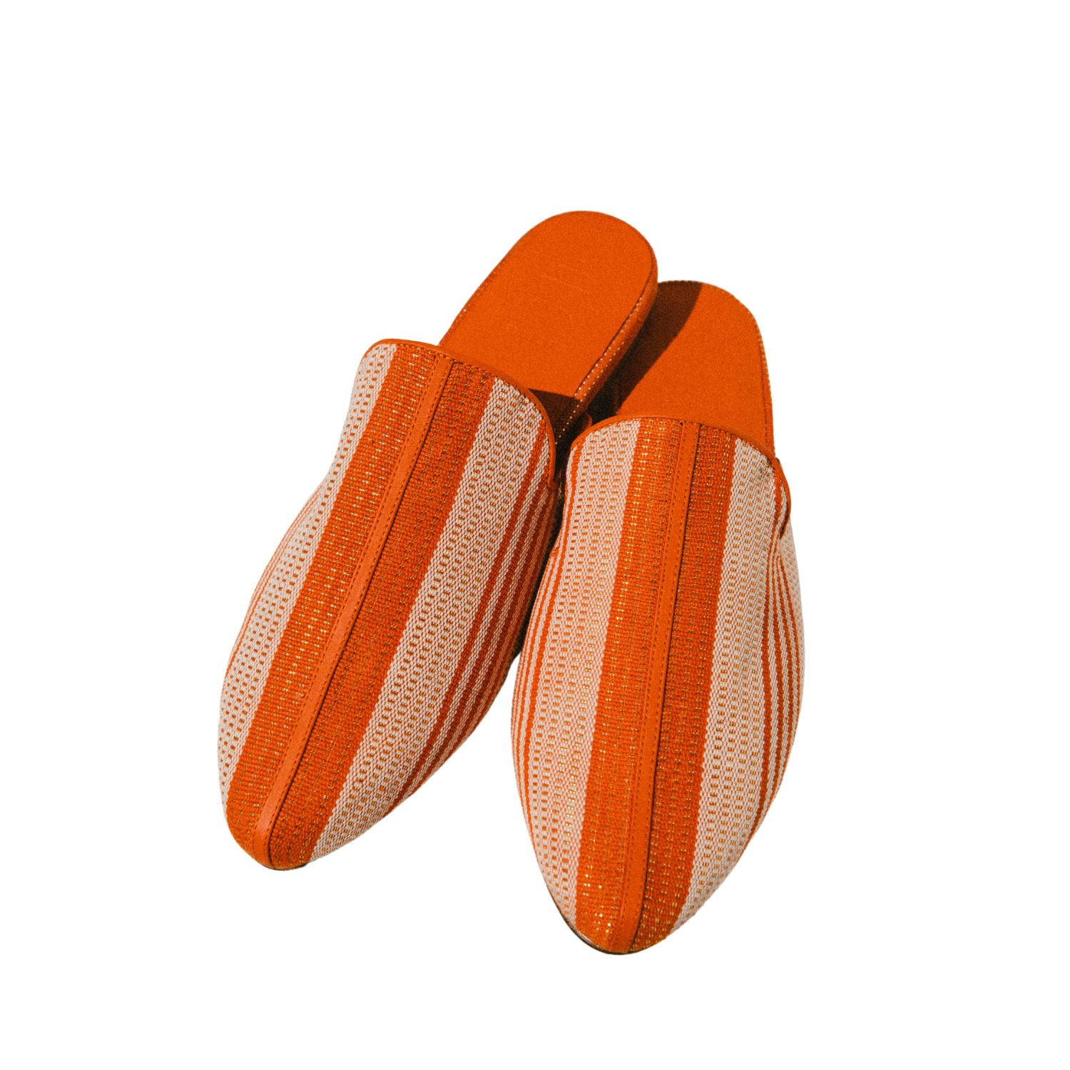 Ifsthetic Yellow / Orange Men's Pekäk Lounge Slippers - Sunset Orange In Yellow/orange
