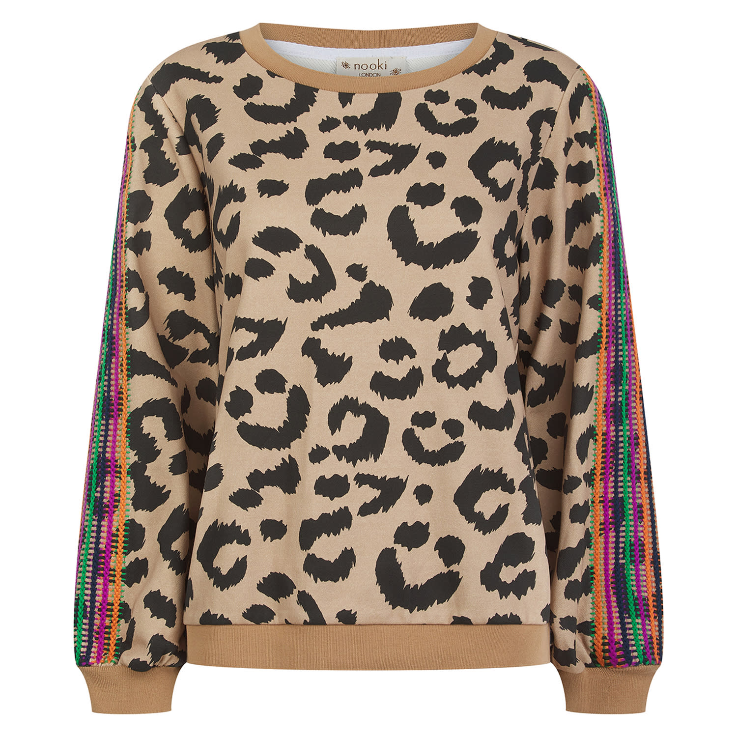 Nooki Design Women's Neutrals Bartley Sweatshirt - Camel In Beige