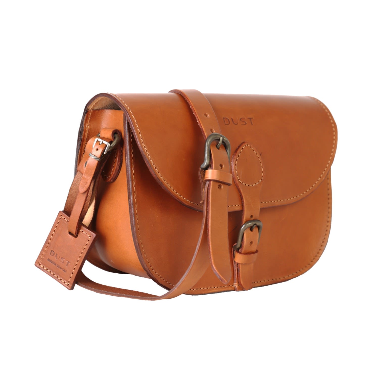 Women’s Leather Hobo Bag In Cuoio Brown The Dust Company